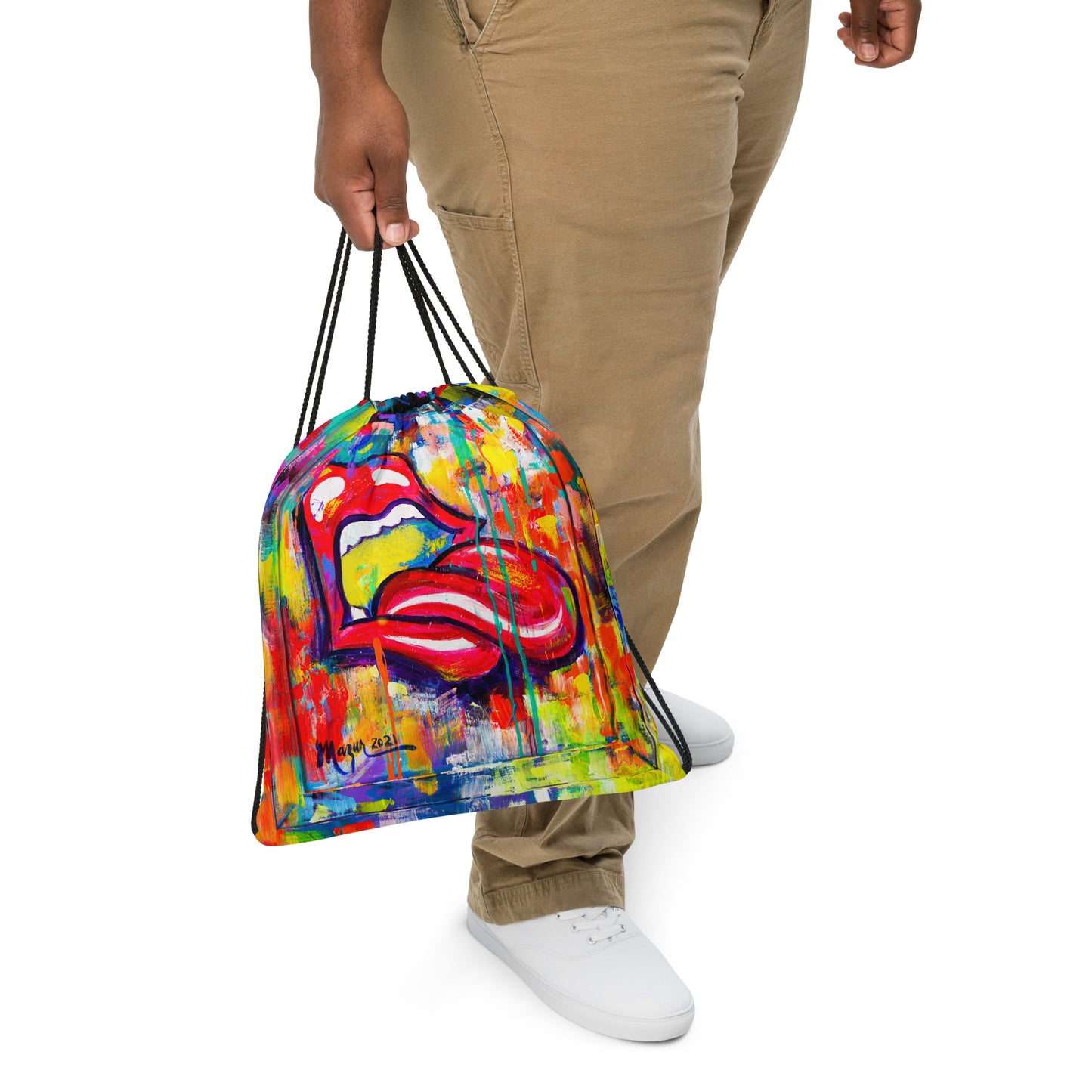 HV M&T Drawstring Bag