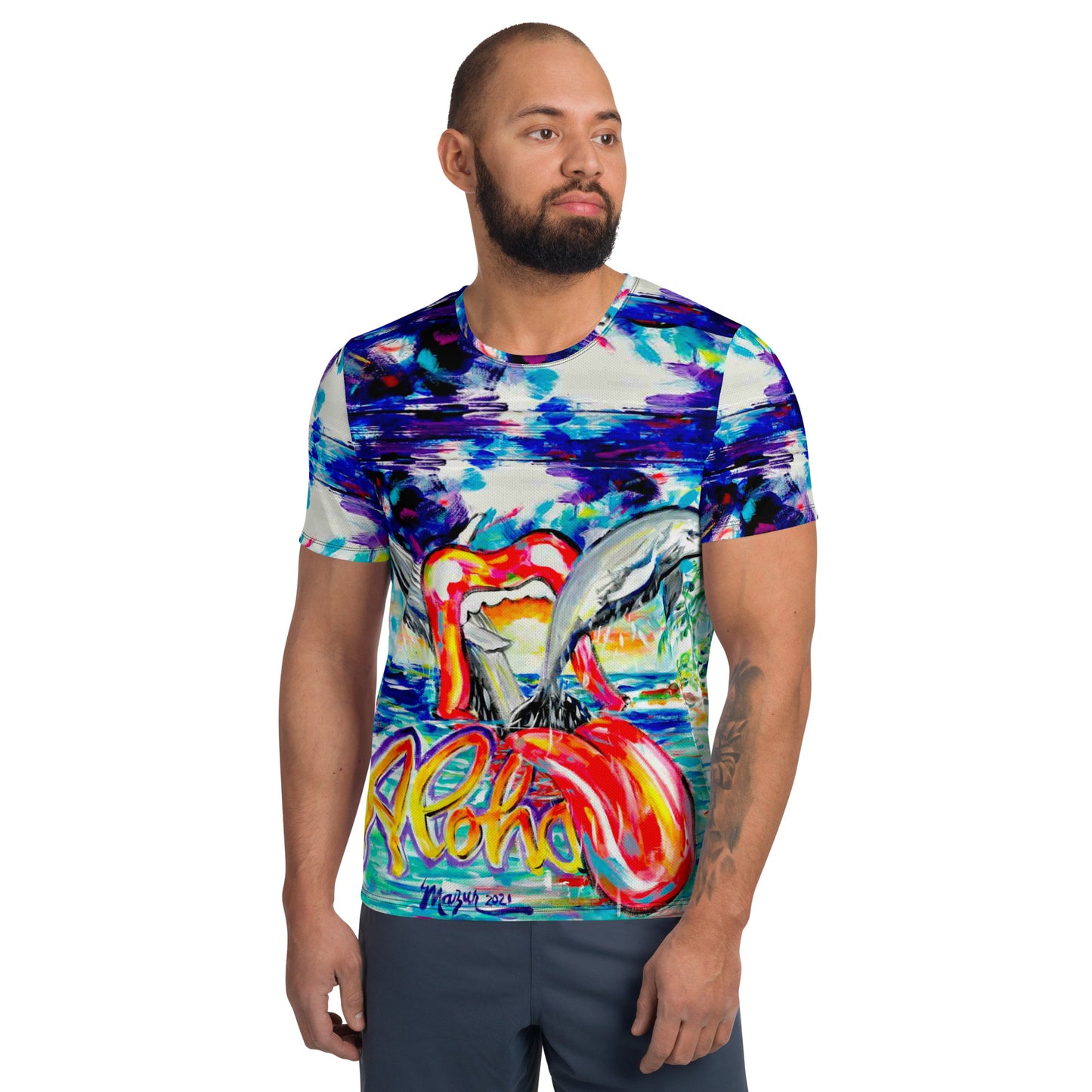 Aloha Hawaii M&T Athletic T-shirt