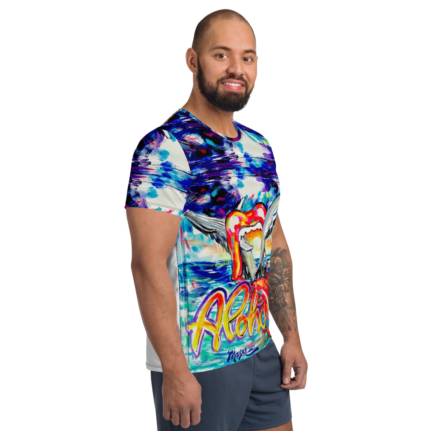 Aloha Hawaii M&T Athletic T-shirt