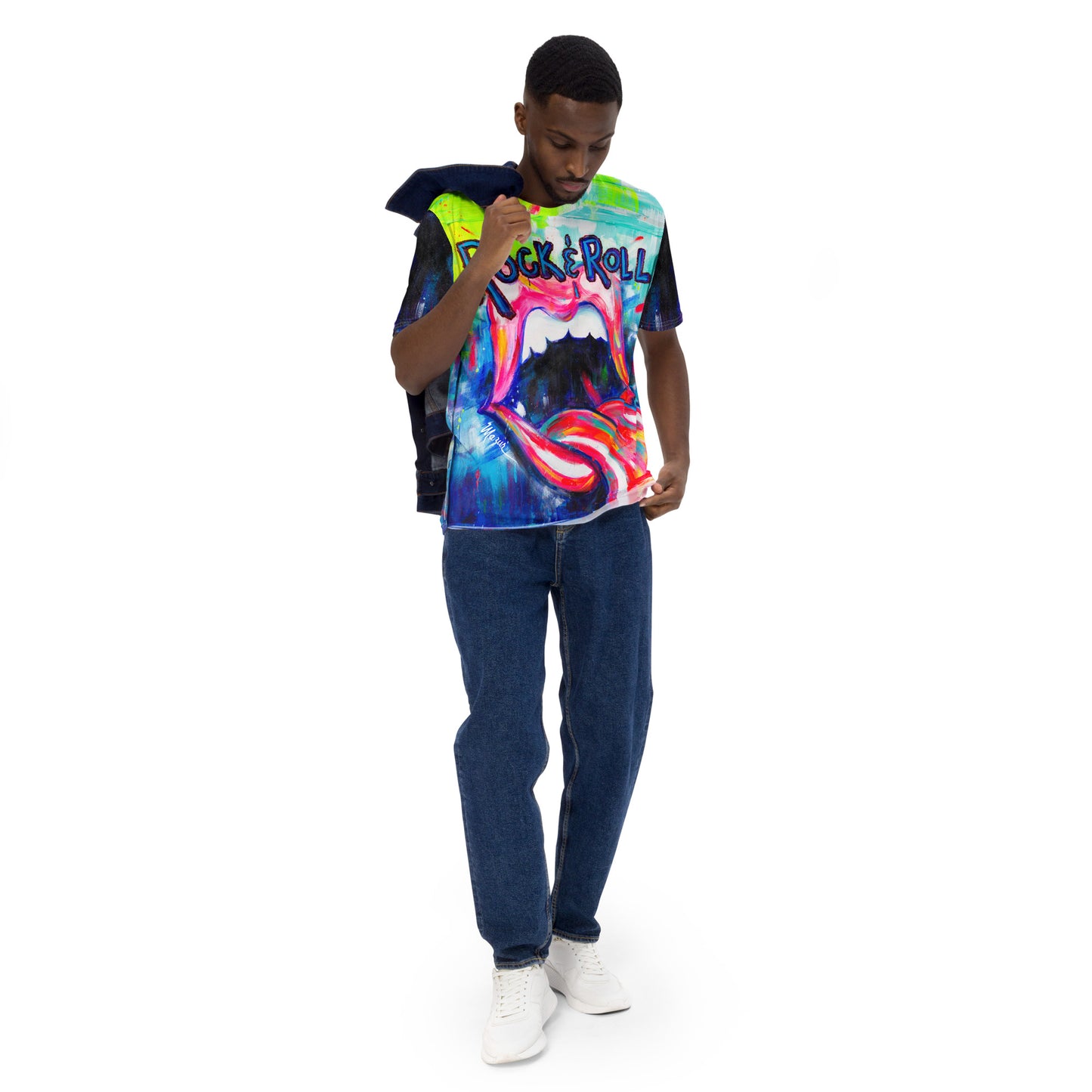 Rock & Roll Mouth & Tongue Men's T-shirt
