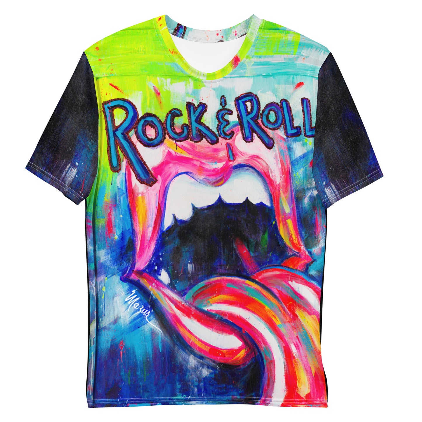 Rock & Roll Mouth & Tongue Men's T-shirt