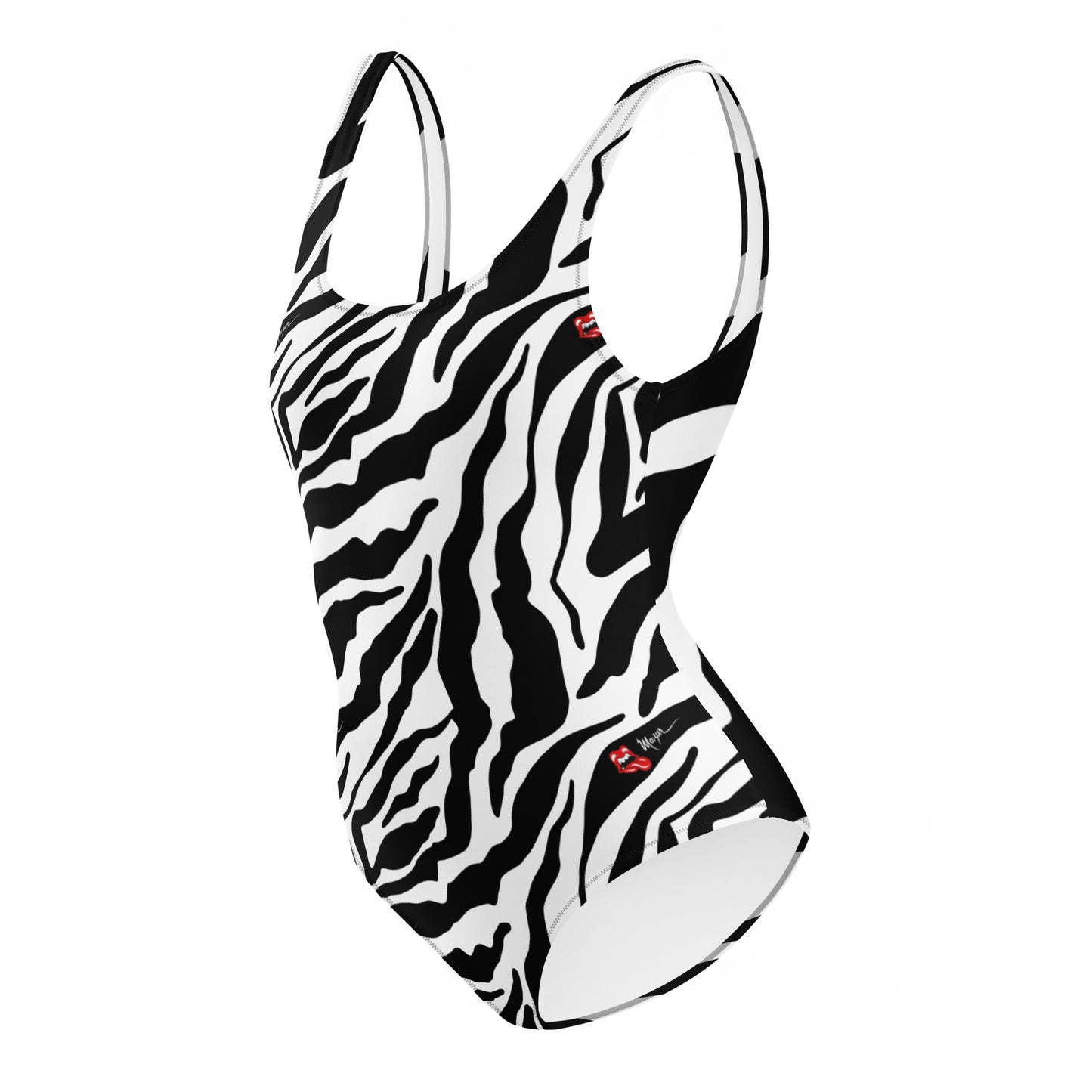 Animal Skin One-Piece Swimsuit 2024 Edition