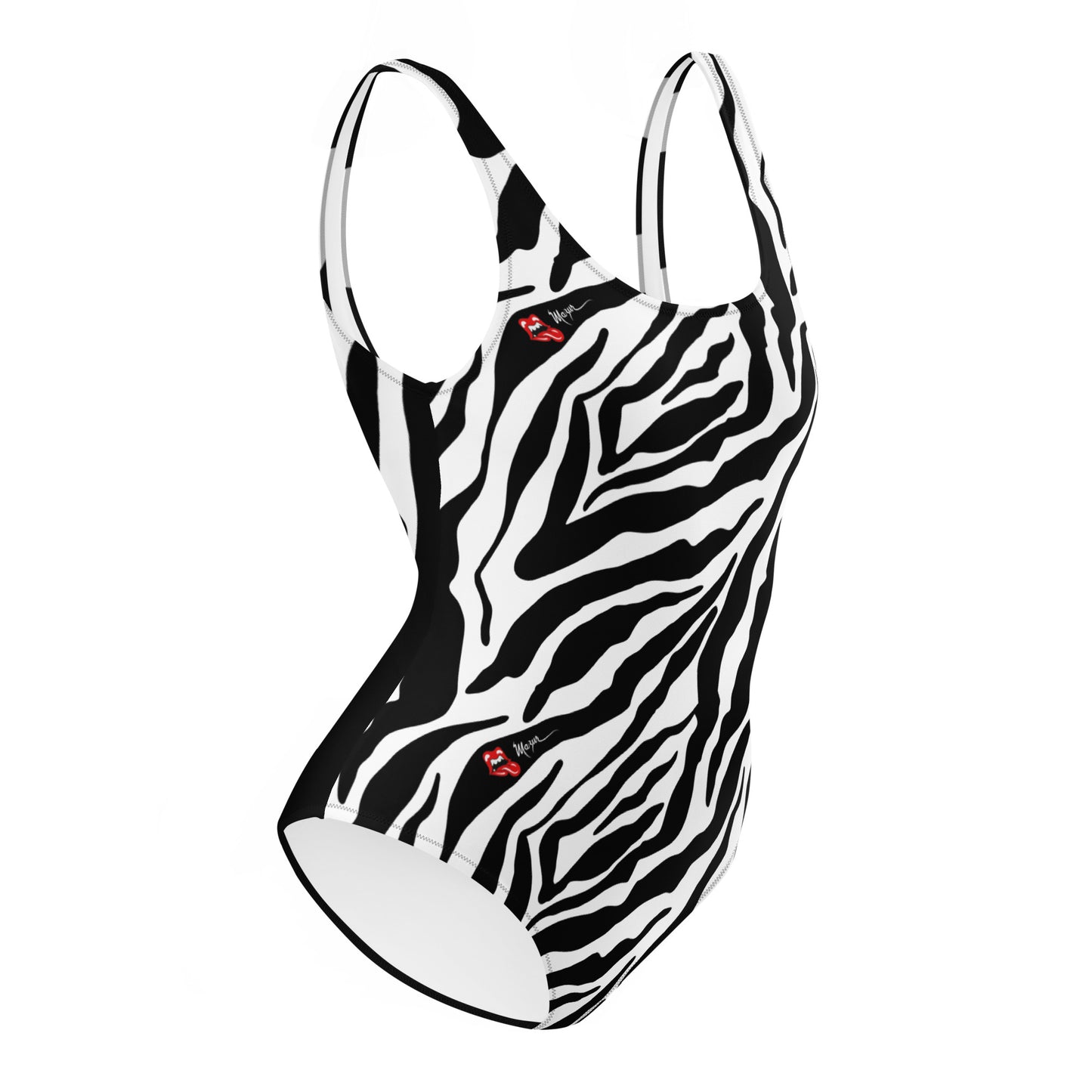Animal Skin One-Piece Swimsuit 2024 Edition