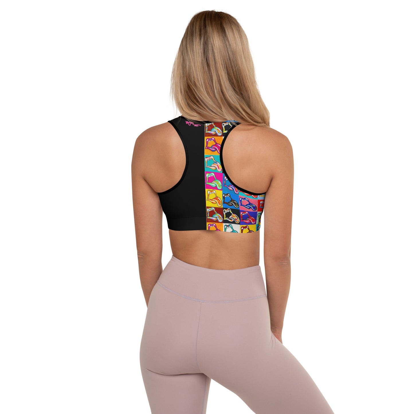 "20 LICKS" - Padded Sports Bra