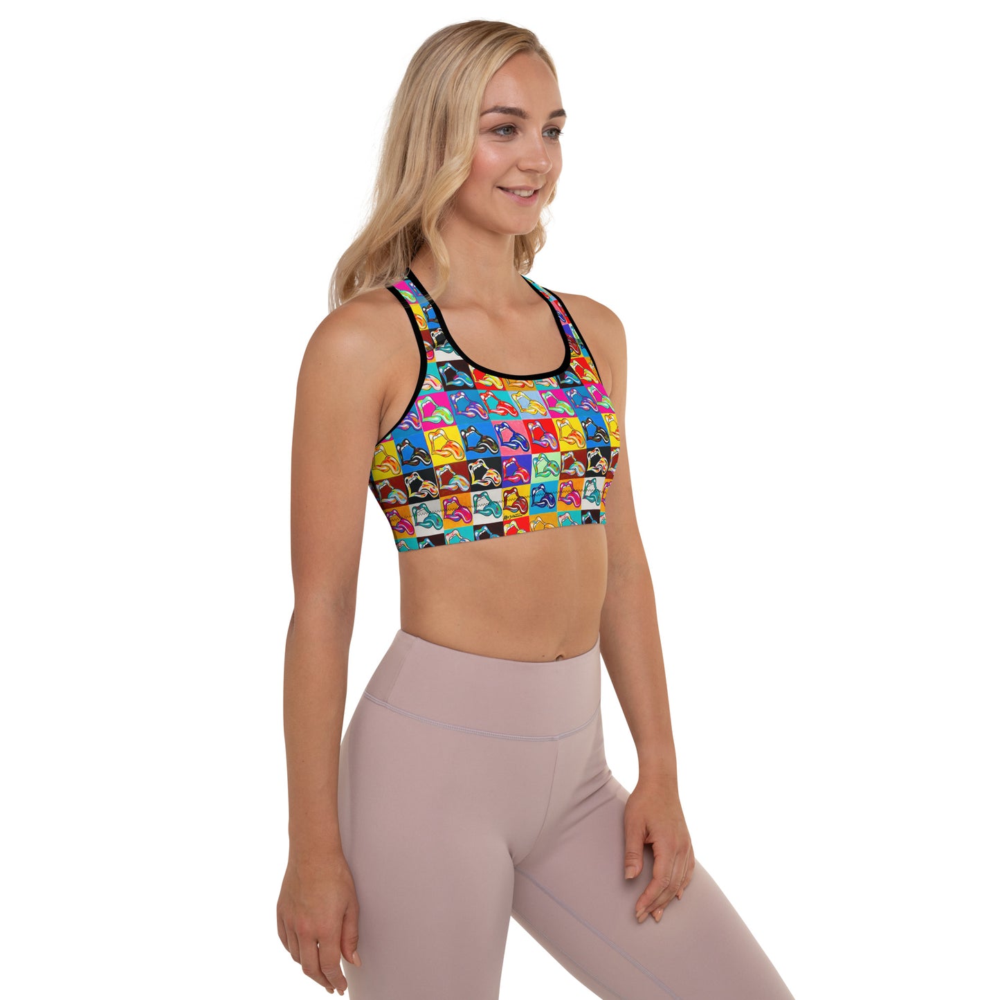 "20 LICKS" - Padded Sports Bra