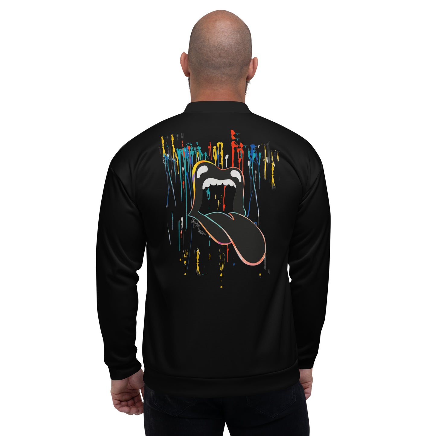 BLK Drippin' Bomber Jacket
