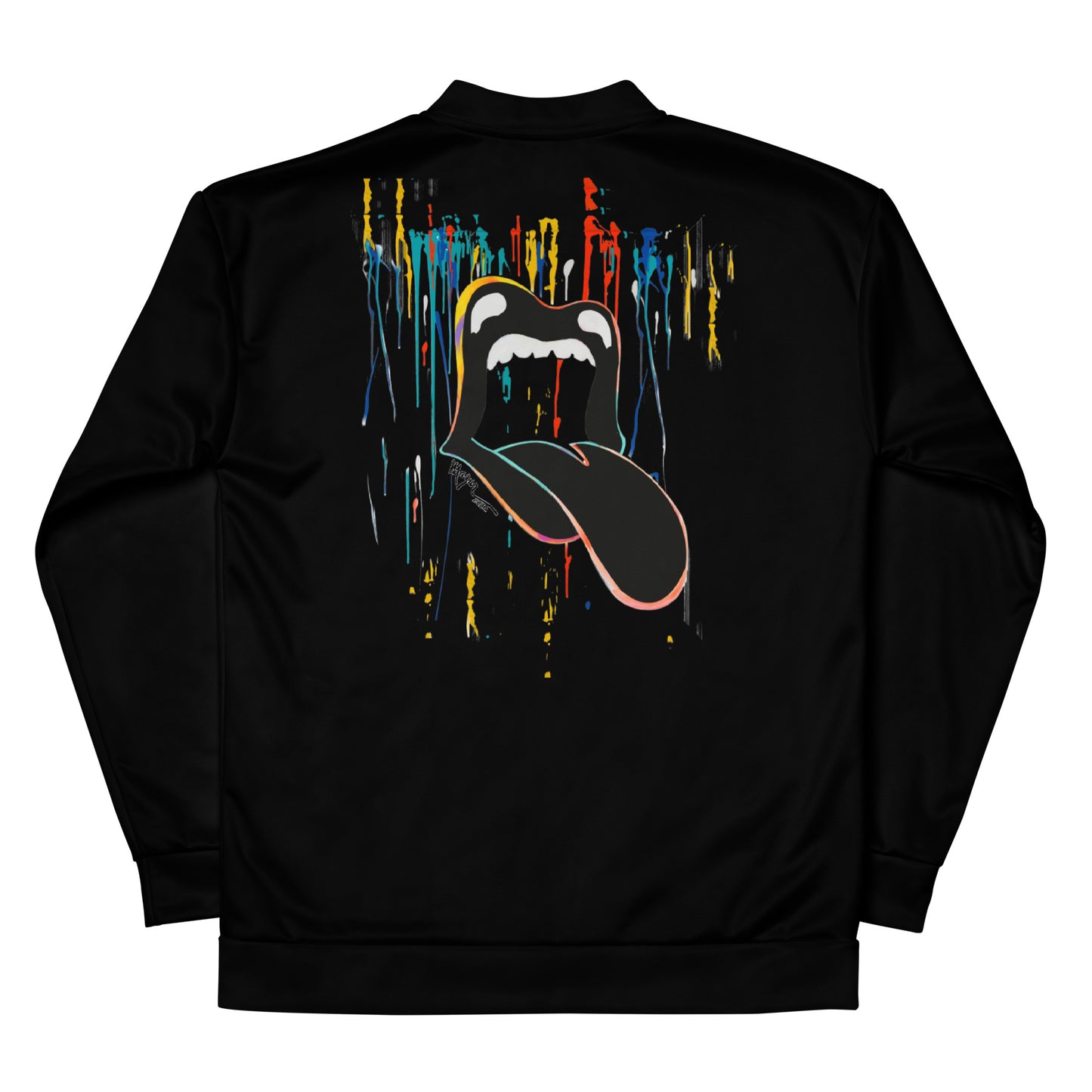 BLK Drippin' Bomber Jacket