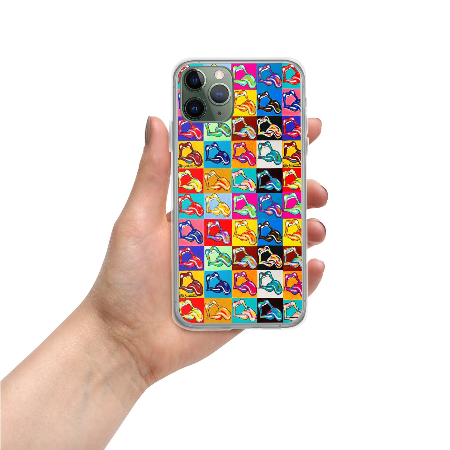 "20 LICKS" Clear Case for iPhone®