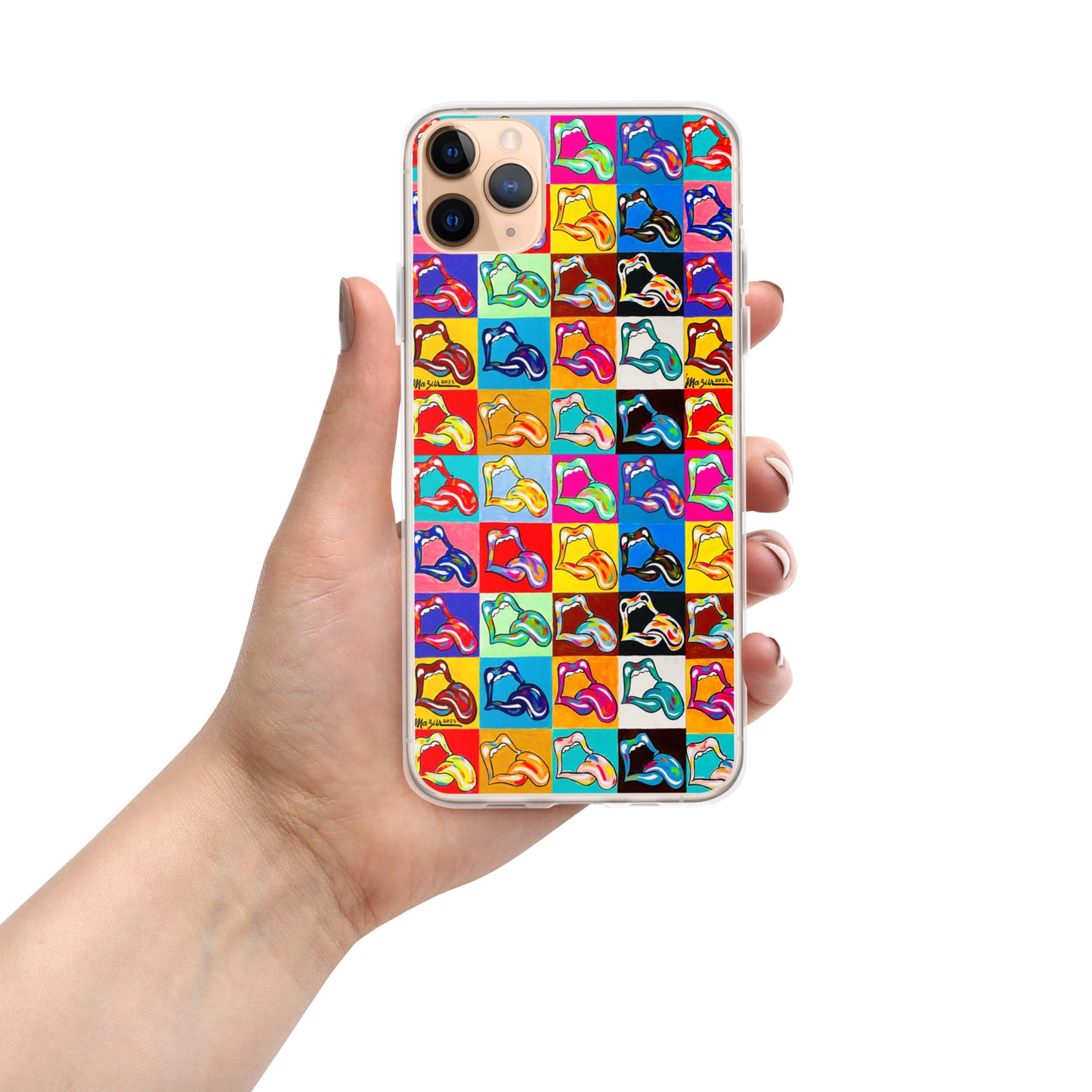 "20 LICKS" Clear Case for iPhone®