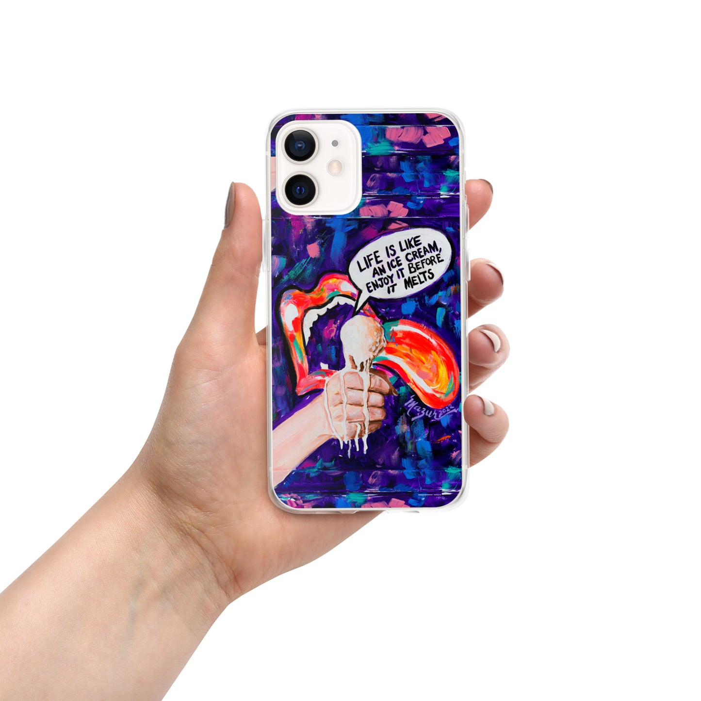 Ice Cream M&T Clear Case for iPhone®