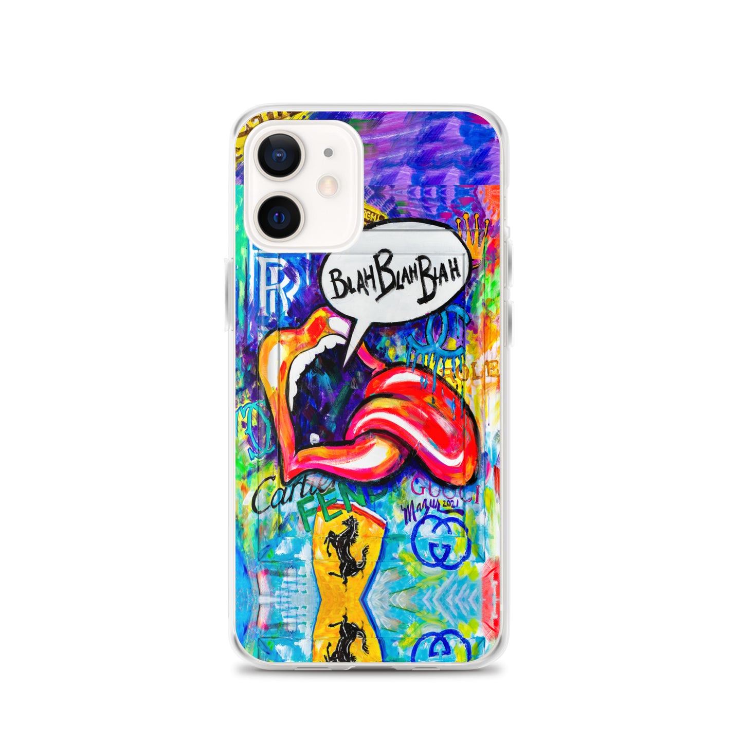 Blah Blah Blah Clear Case for iPhone®