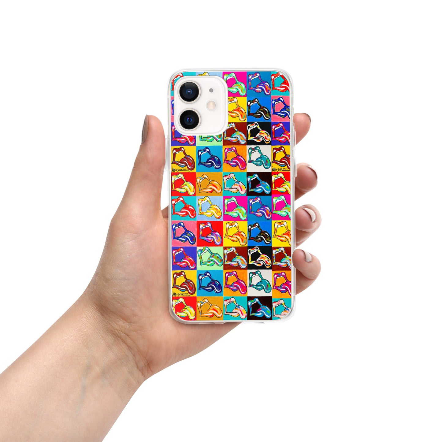 "20 LICKS" Clear Case for iPhone®