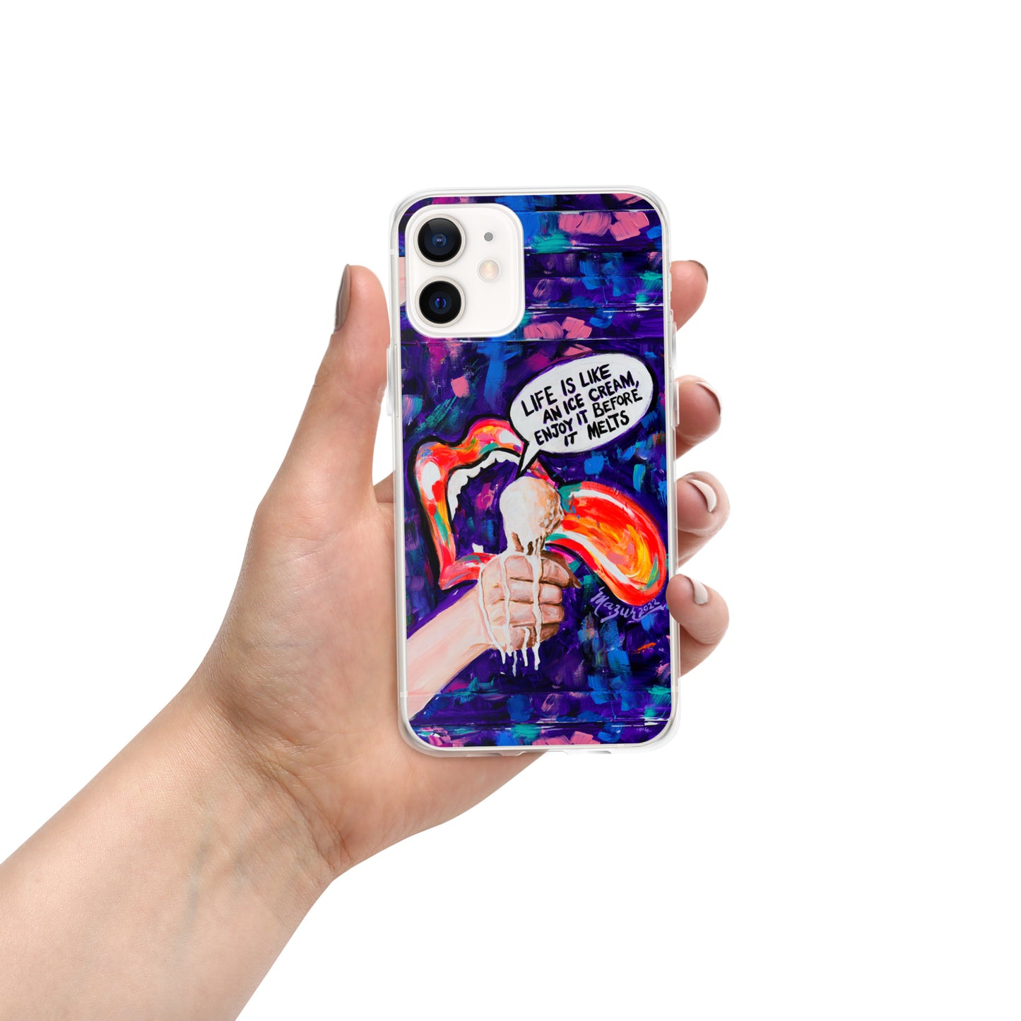 Ice Cream M&T Clear Case for iPhone®