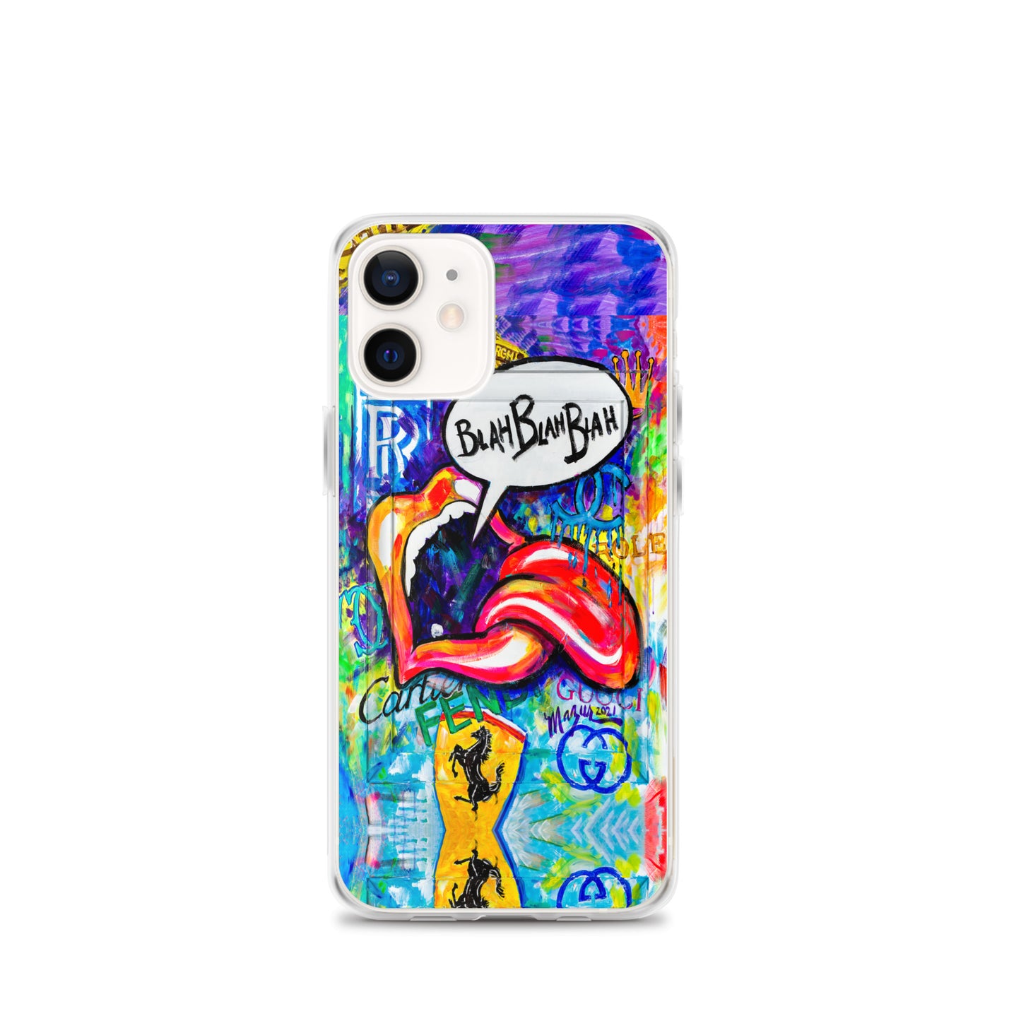 Blah Blah Blah Clear Case for iPhone®