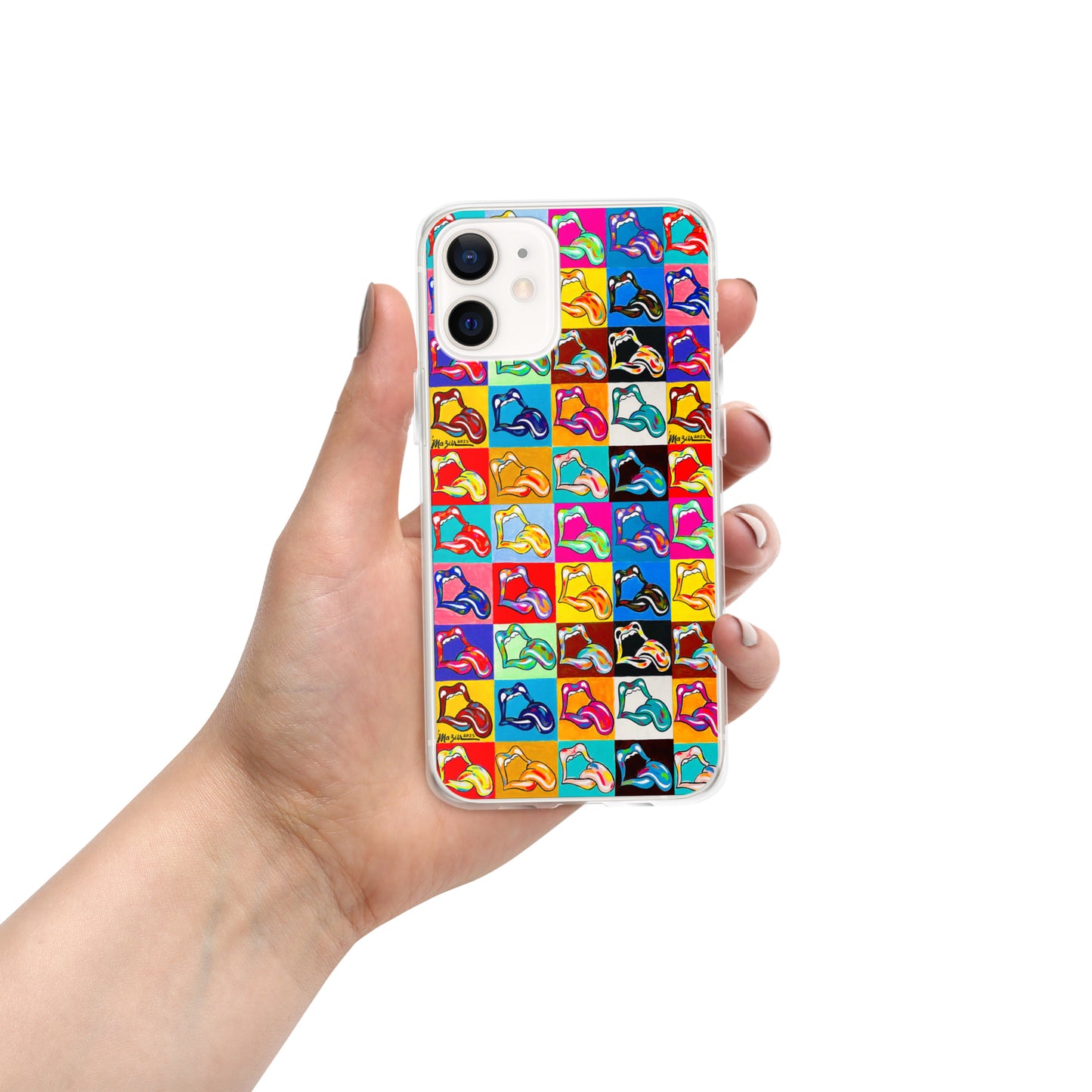 "20 LICKS" Clear Case for iPhone®