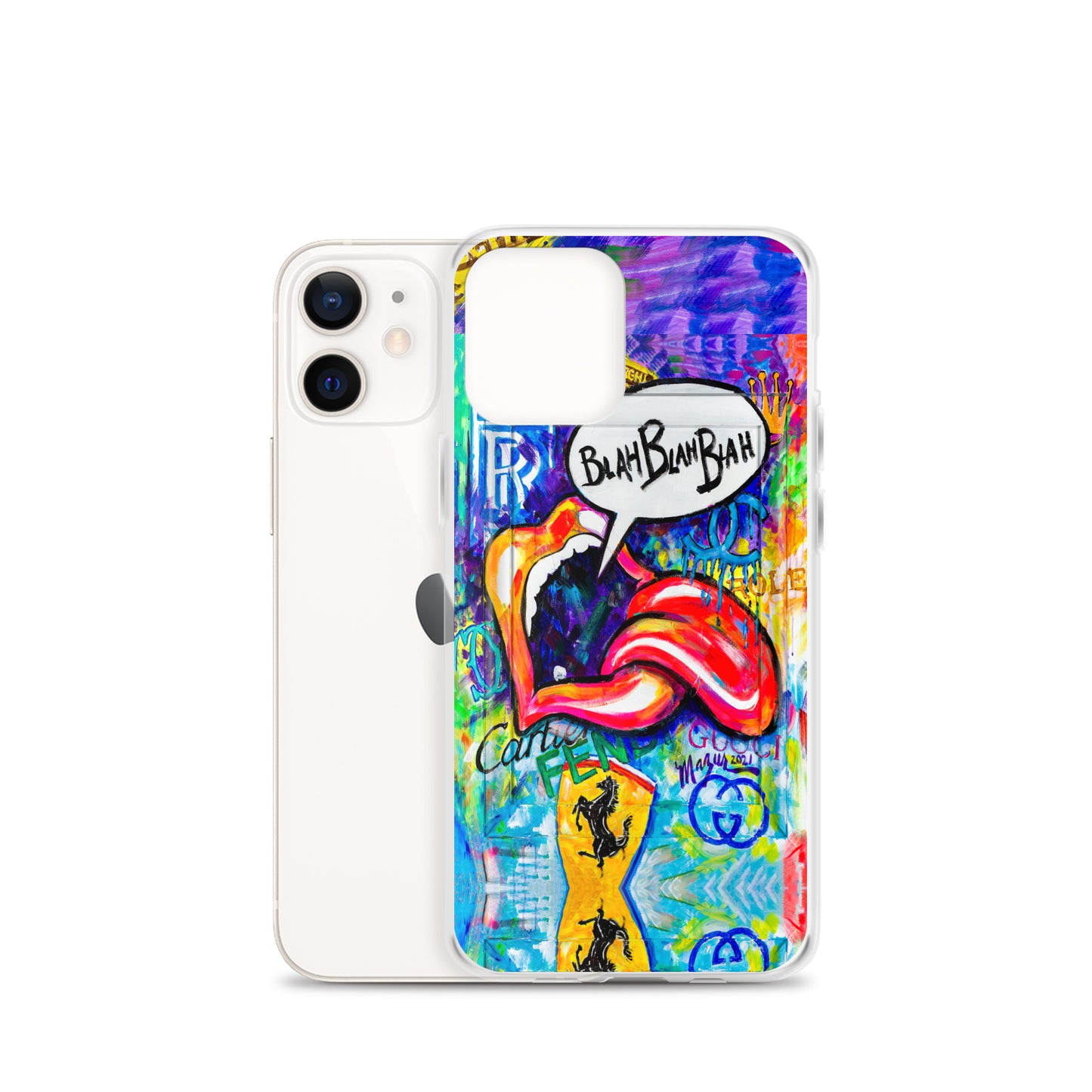 Blah Blah Blah Clear Case for iPhone®