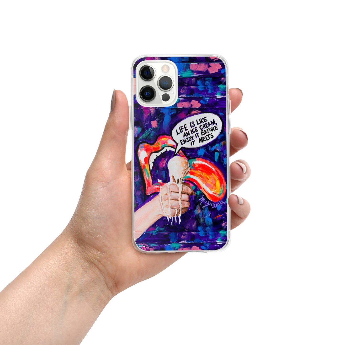 Ice Cream M&T Clear Case for iPhone®