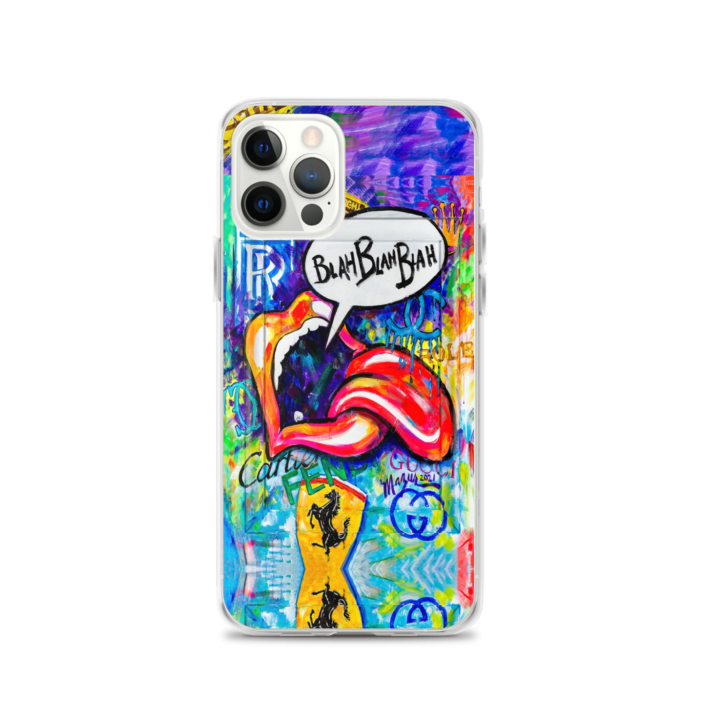 Blah Blah Blah Clear Case for iPhone®