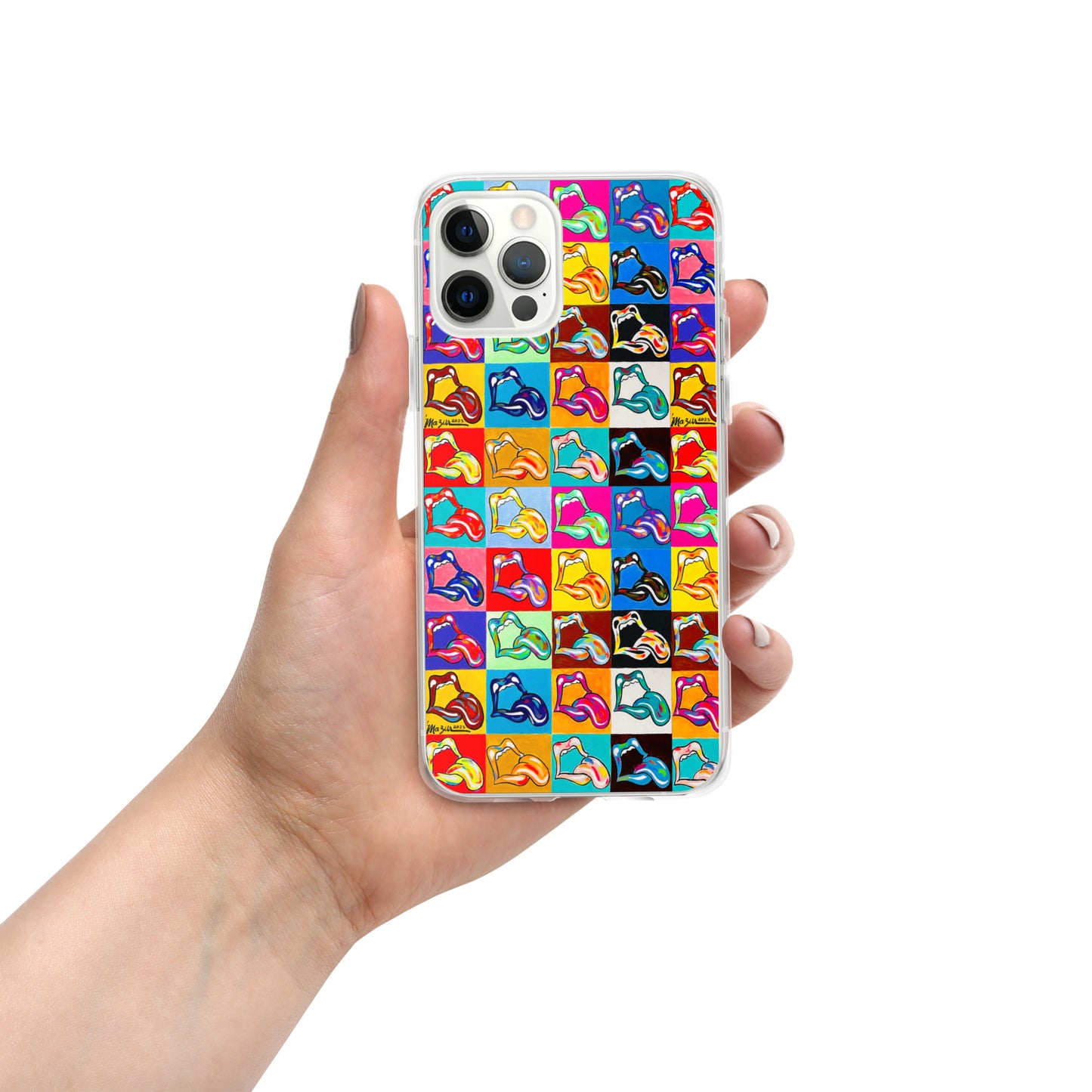 "20 LICKS" Clear Case for iPhone®