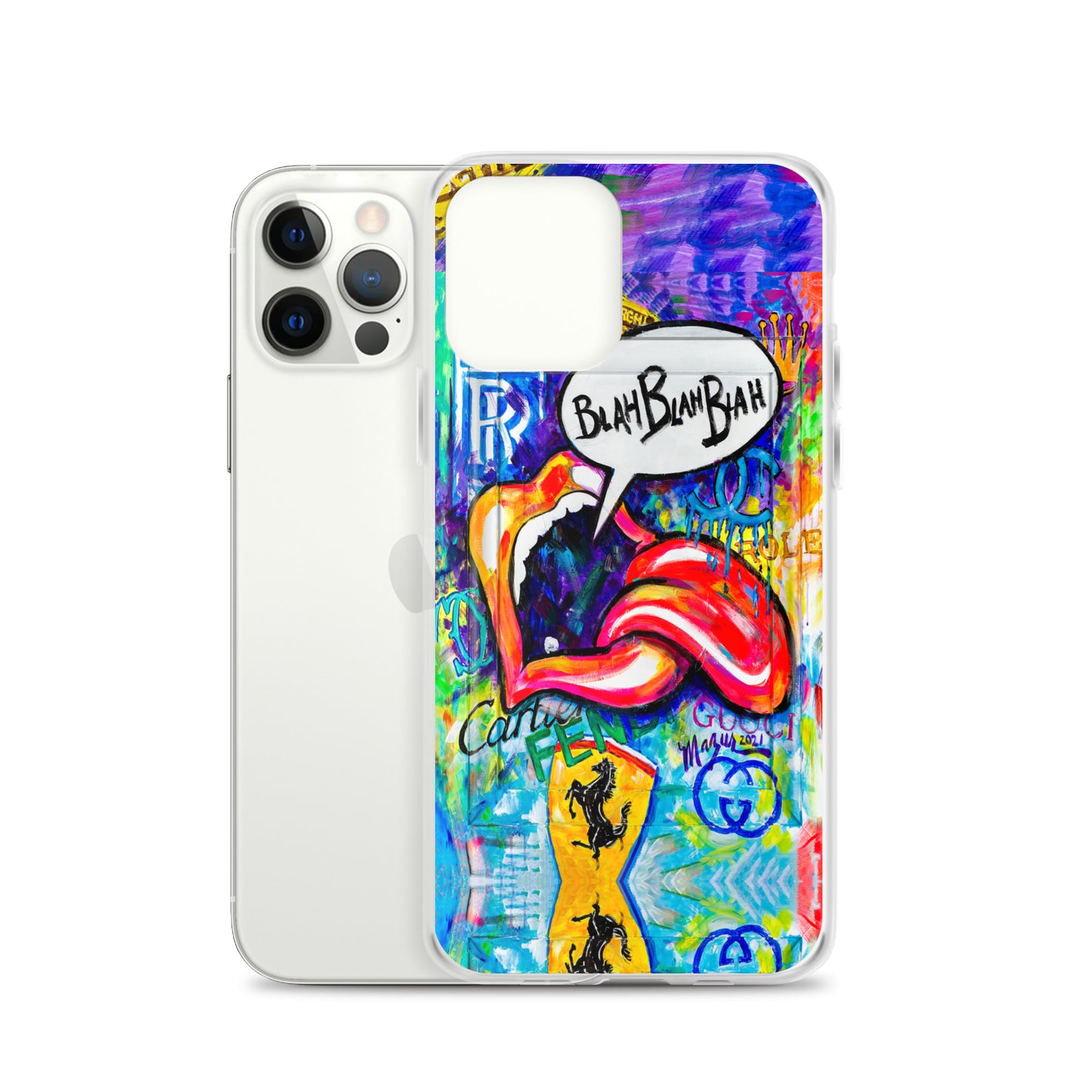 Blah Blah Blah Clear Case for iPhone®
