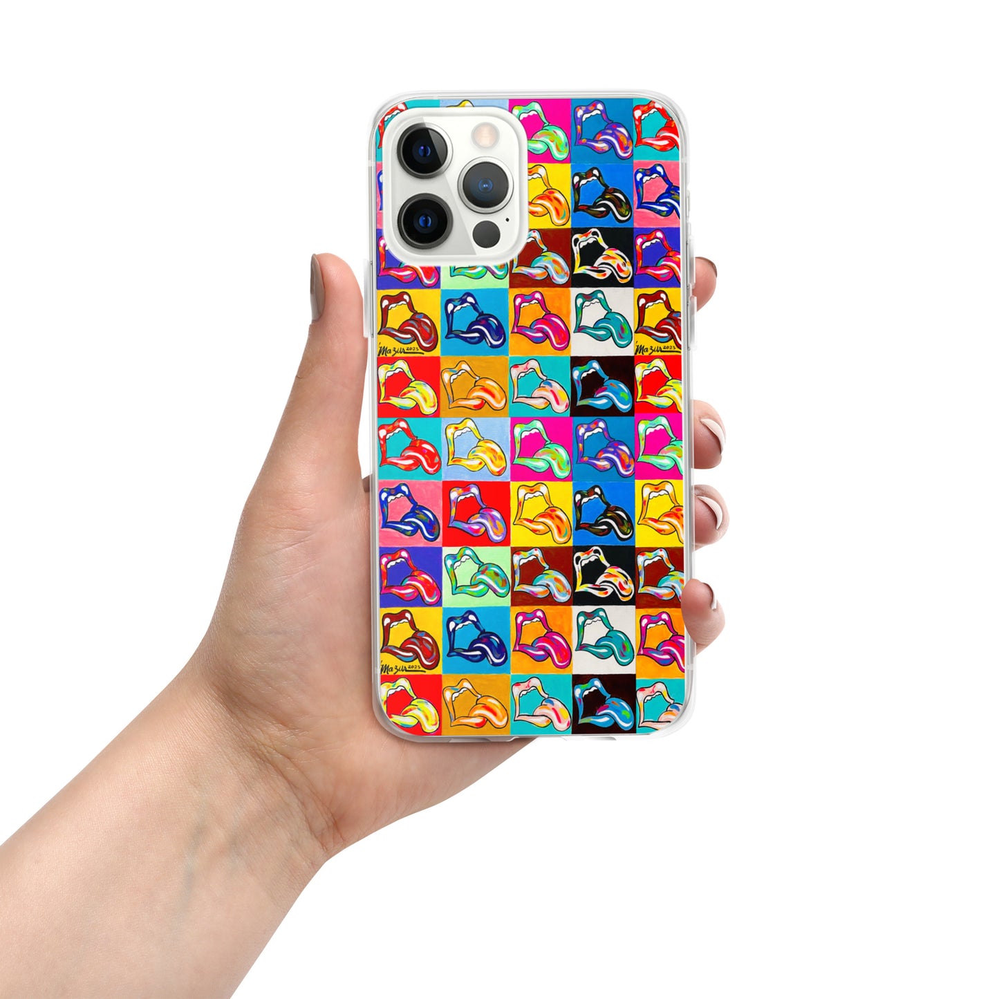 "20 LICKS" Clear Case for iPhone®