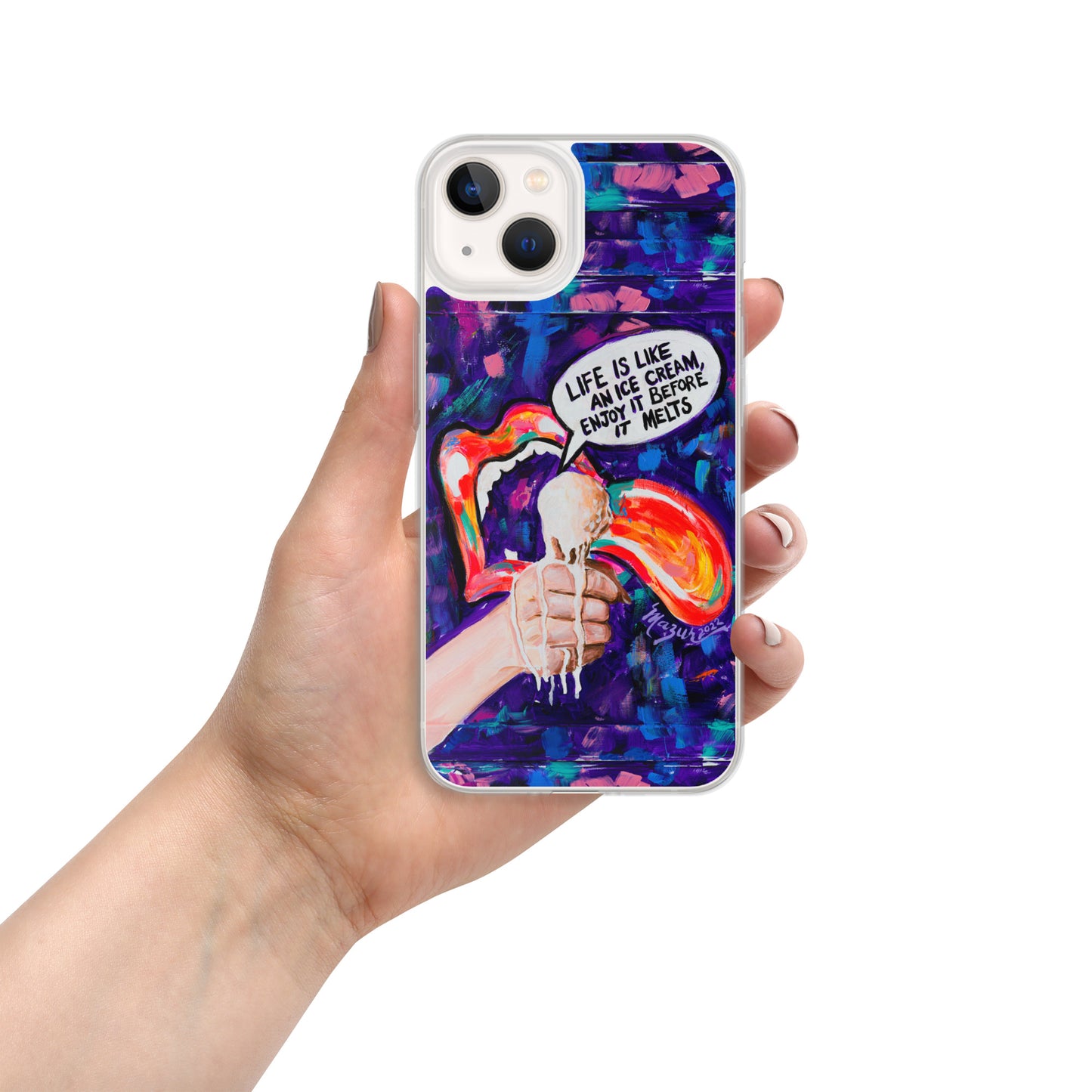 Ice Cream M&T Clear Case for iPhone®