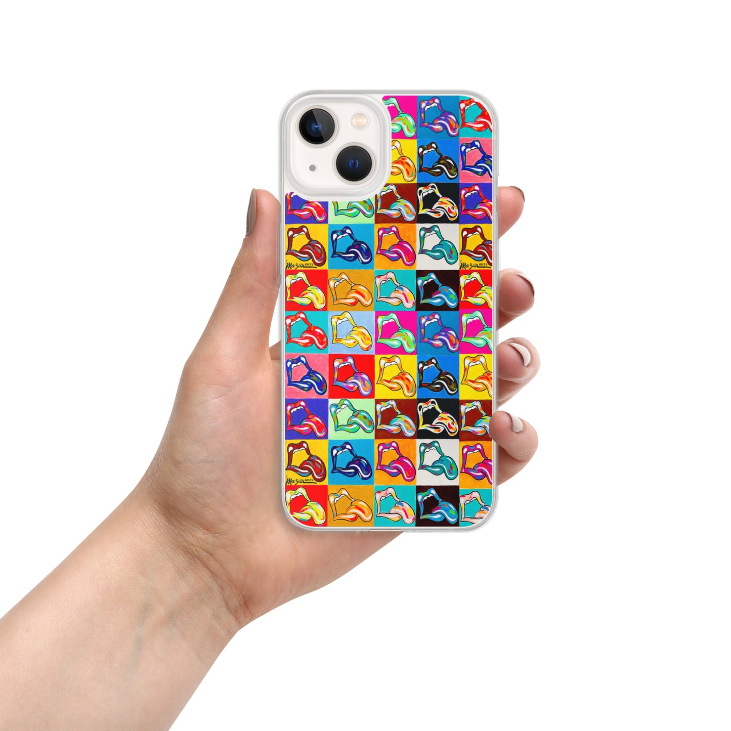 "20 LICKS" Clear Case for iPhone®