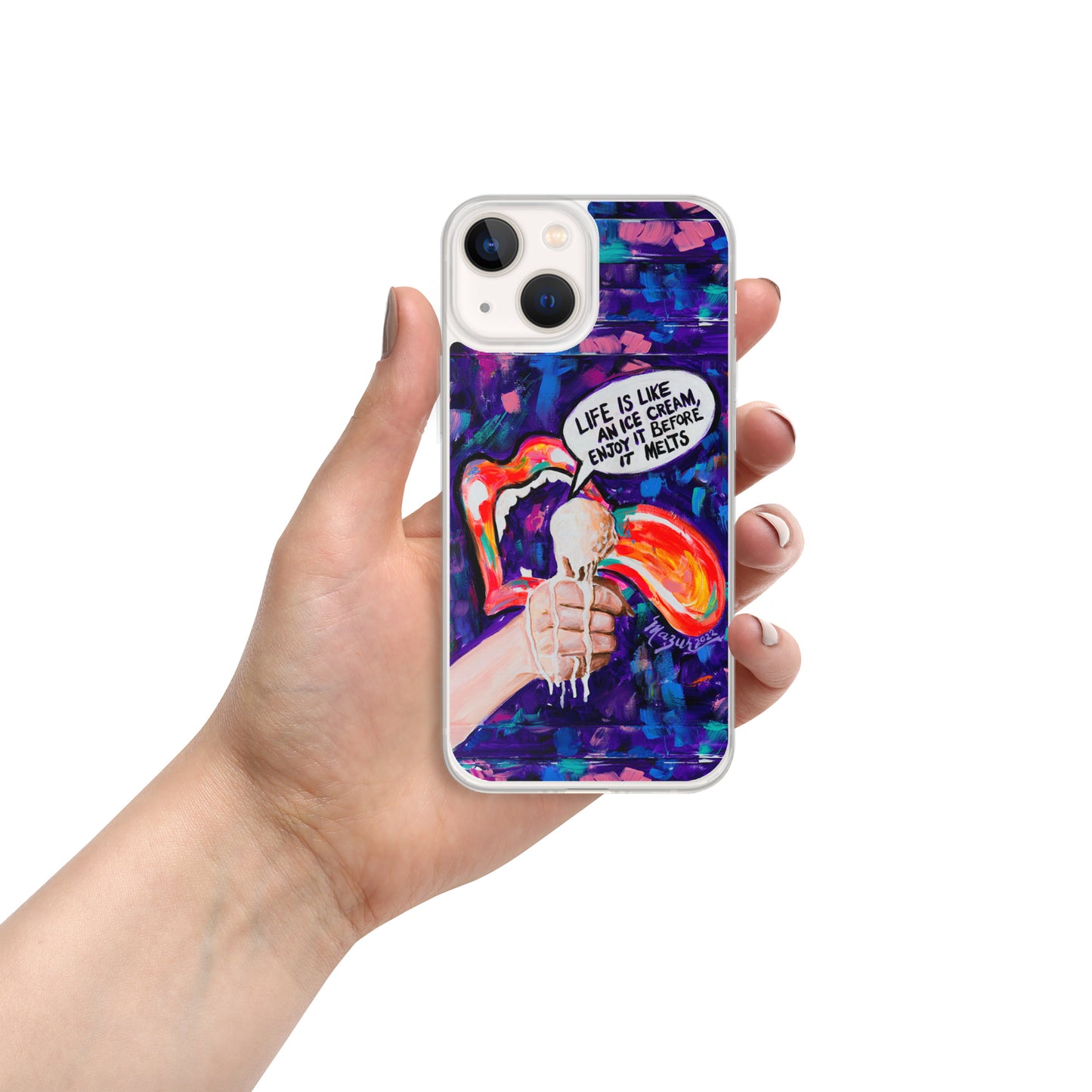 Ice Cream M&T Clear Case for iPhone®