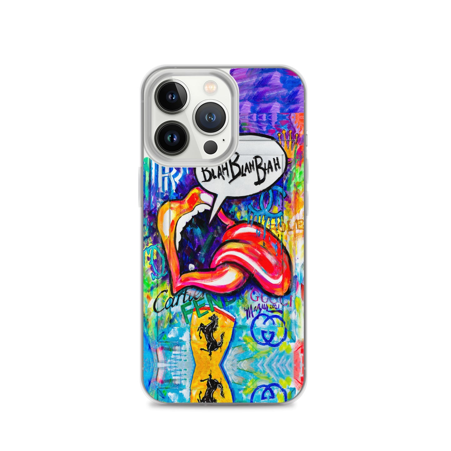 Blah Blah Blah Clear Case for iPhone®