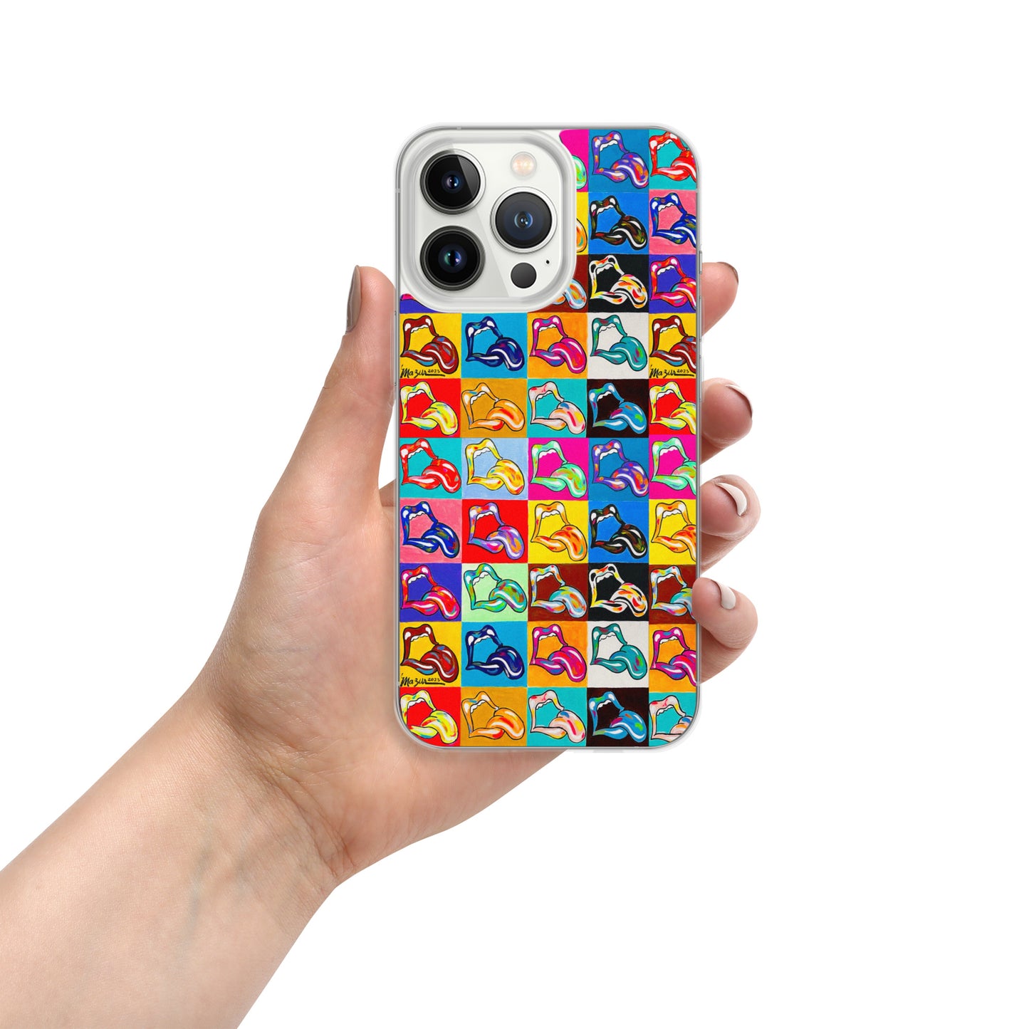 "20 LICKS" Clear Case for iPhone®