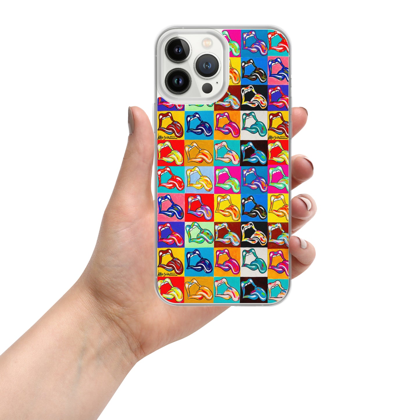 "20 LICKS" Clear Case for iPhone®
