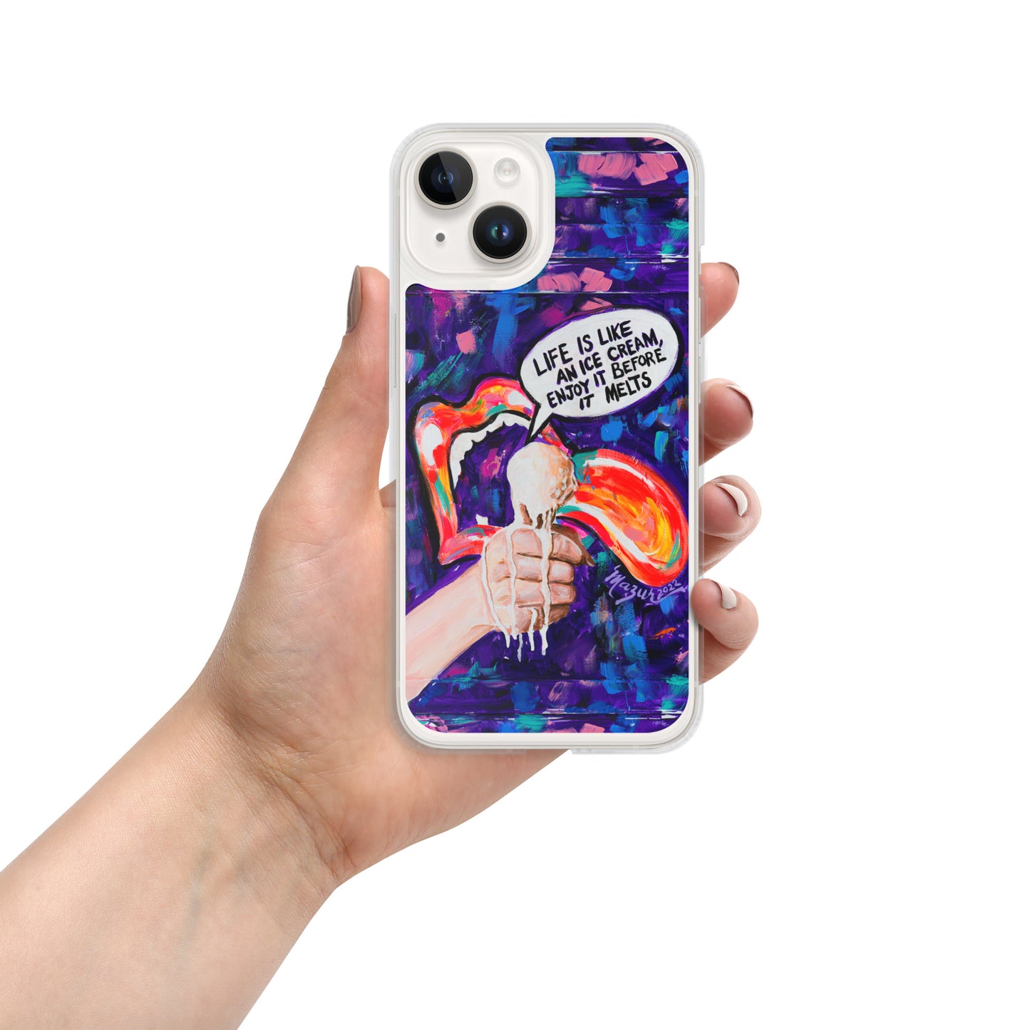 Ice Cream M&T Clear Case for iPhone®