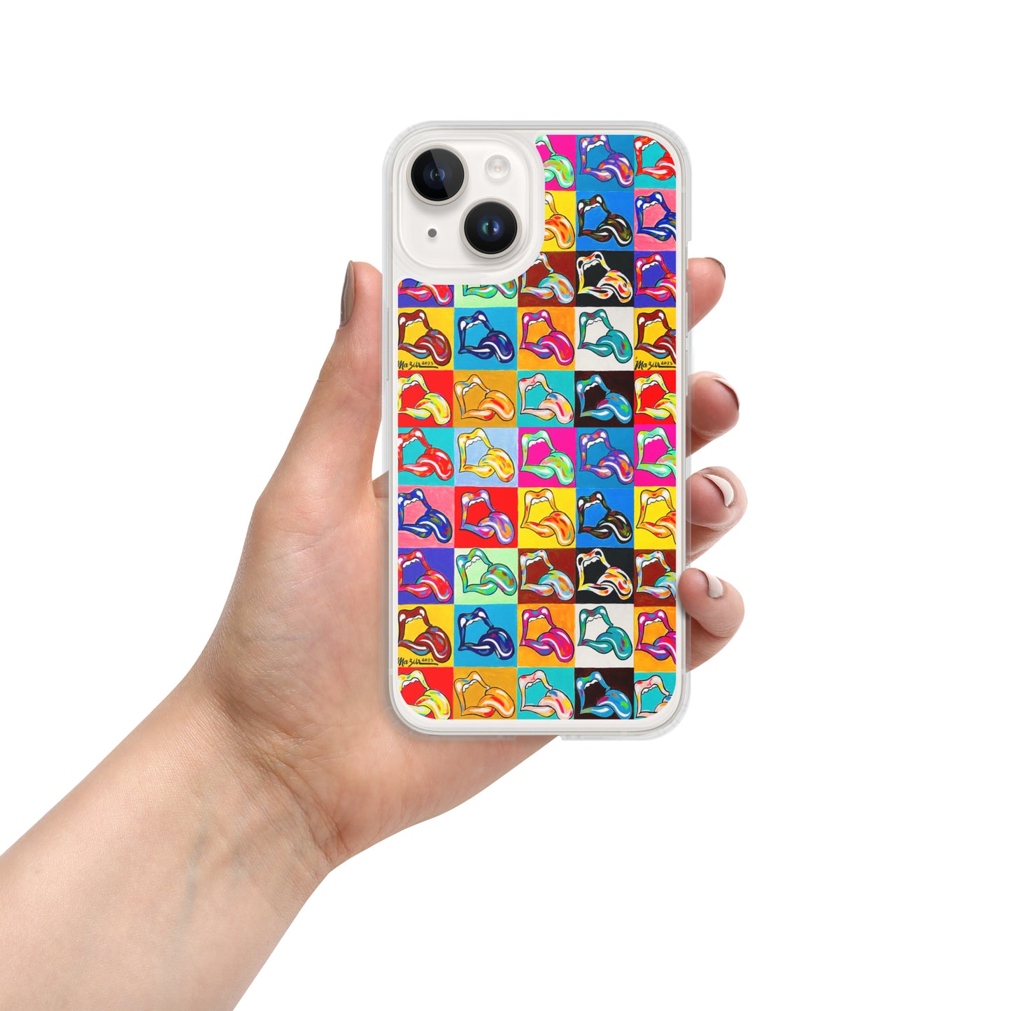 "20 LICKS" Clear Case for iPhone®