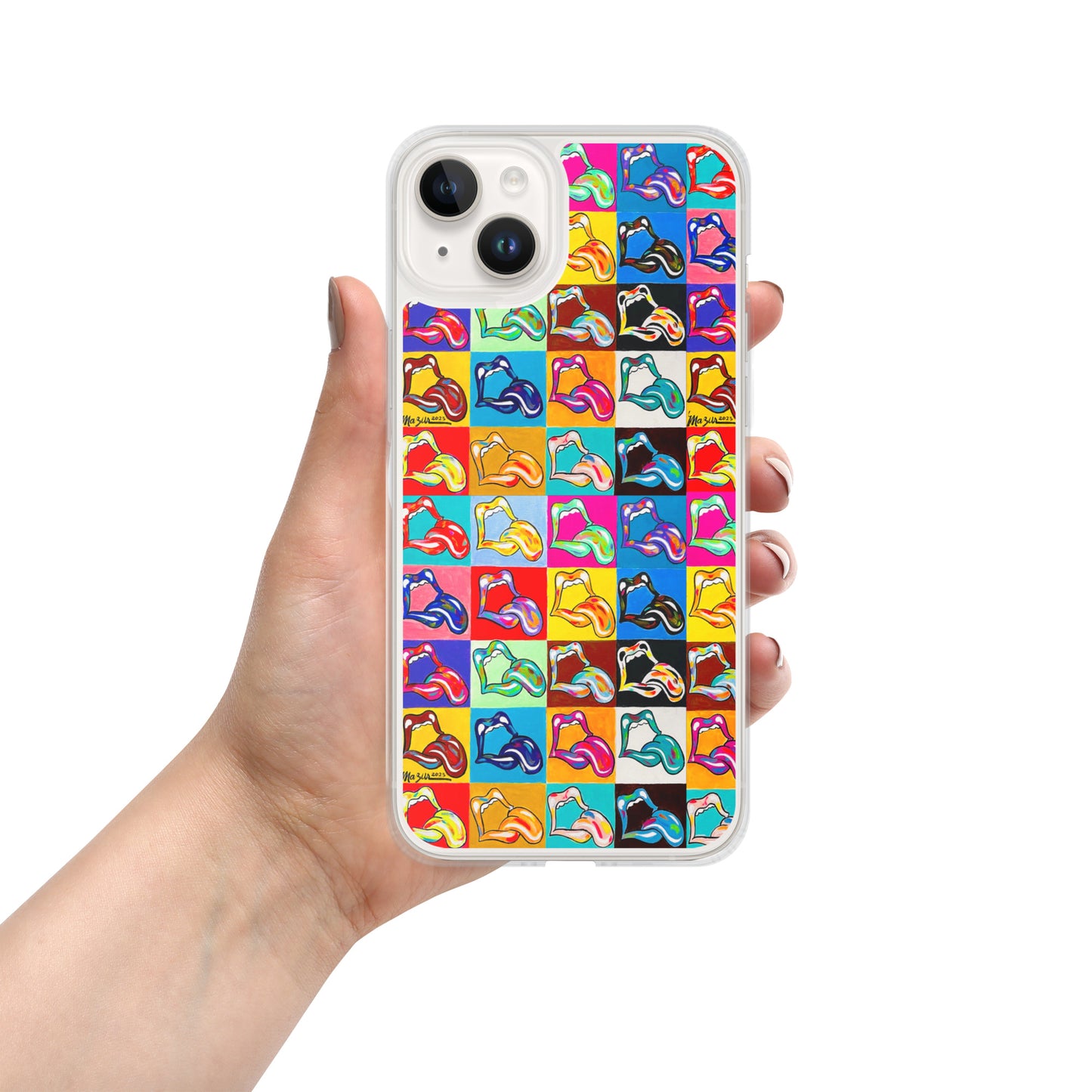 "20 LICKS" Clear Case for iPhone®