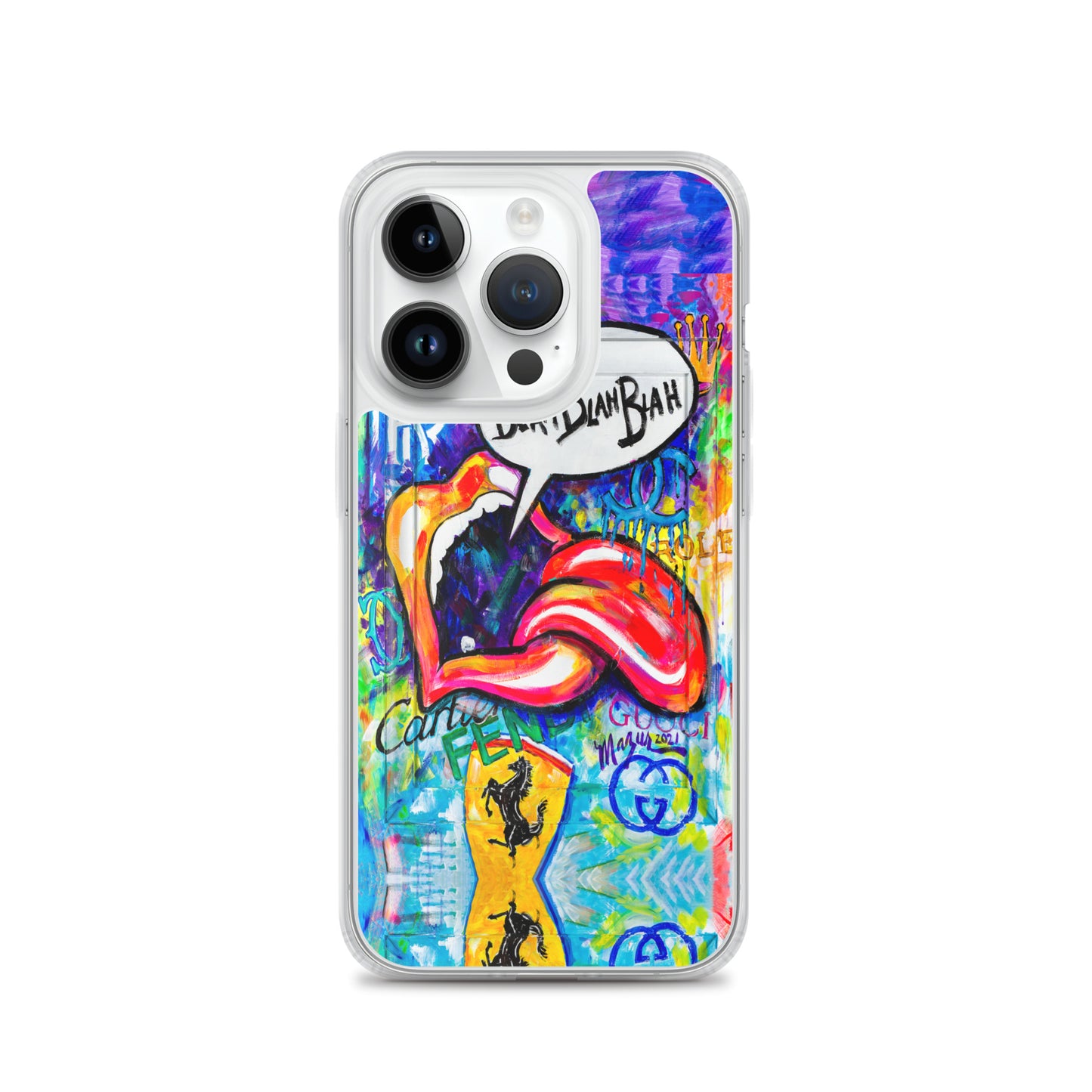 Blah Blah Blah Clear Case for iPhone®