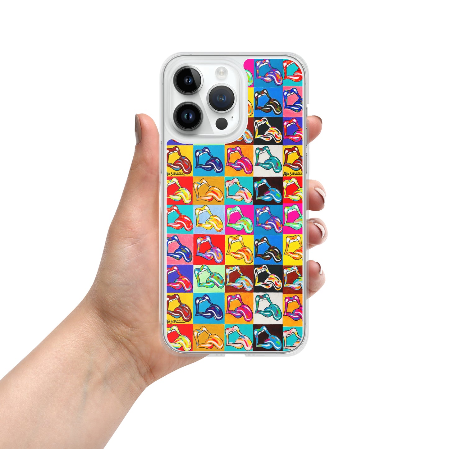 "20 LICKS" Clear Case for iPhone®