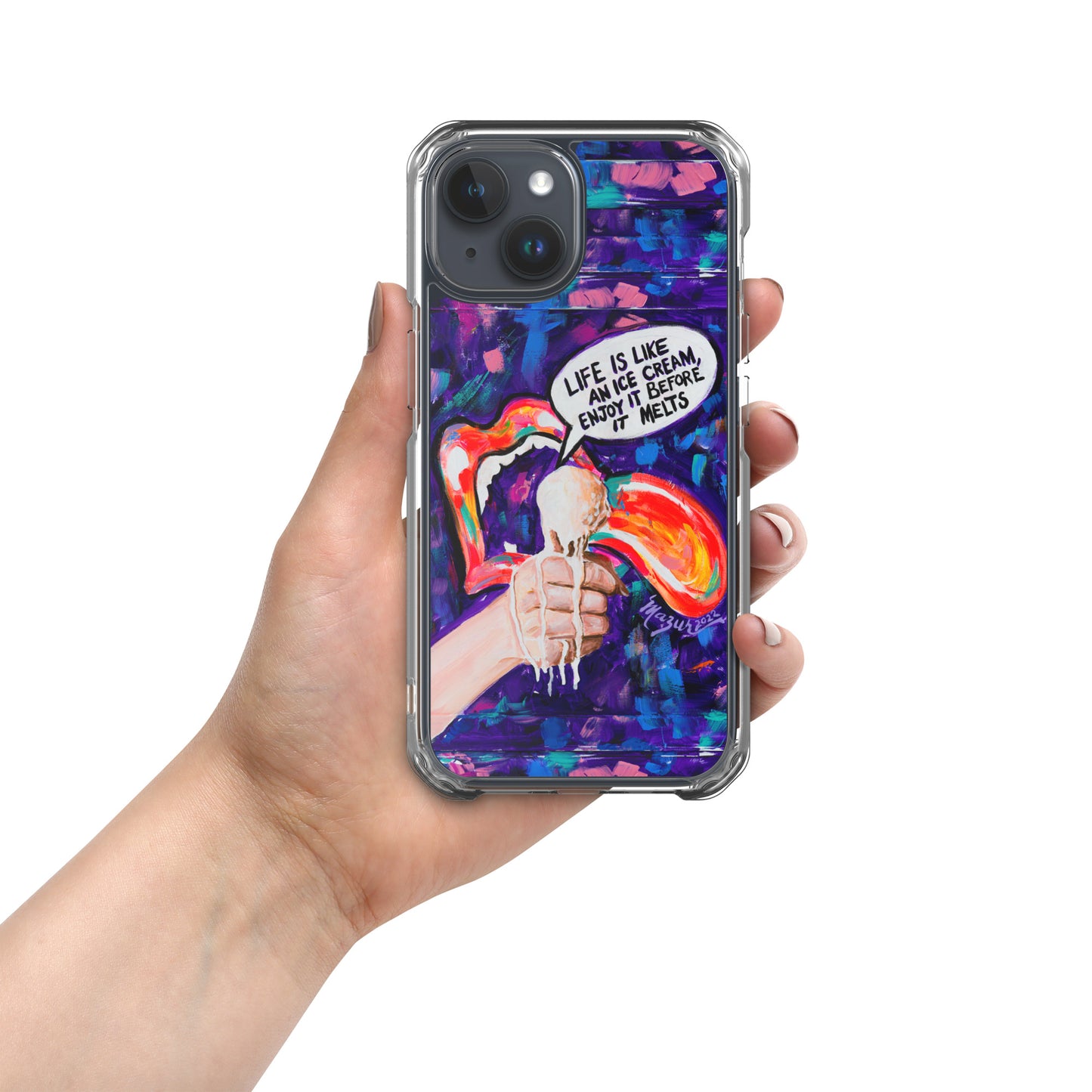Ice Cream M&T Clear Case for iPhone®