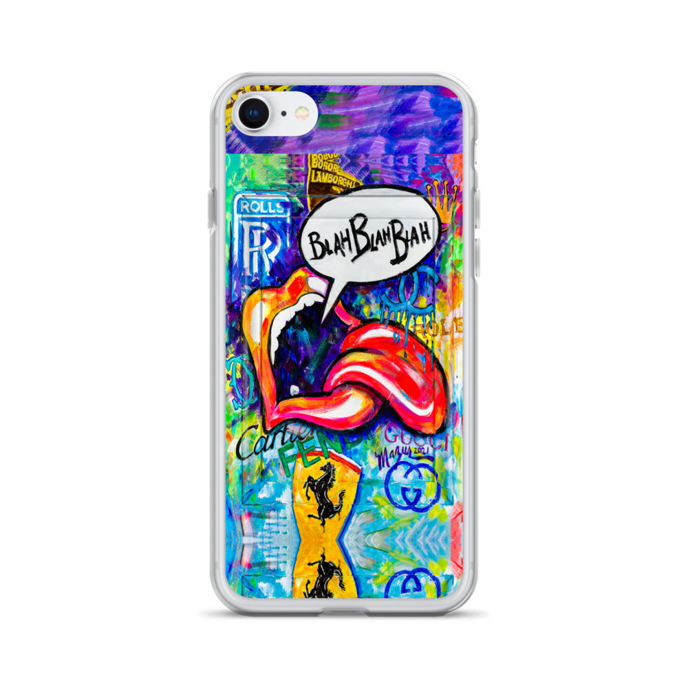 Blah Blah Blah Clear Case for iPhone®