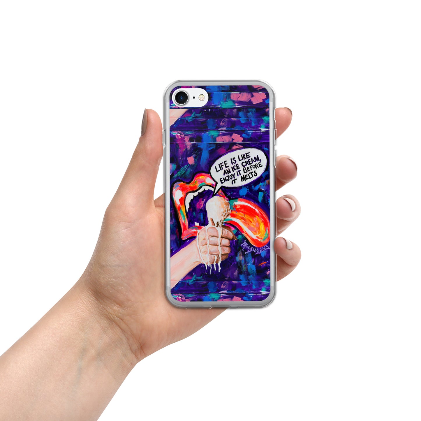 Ice Cream M&T Clear Case for iPhone®