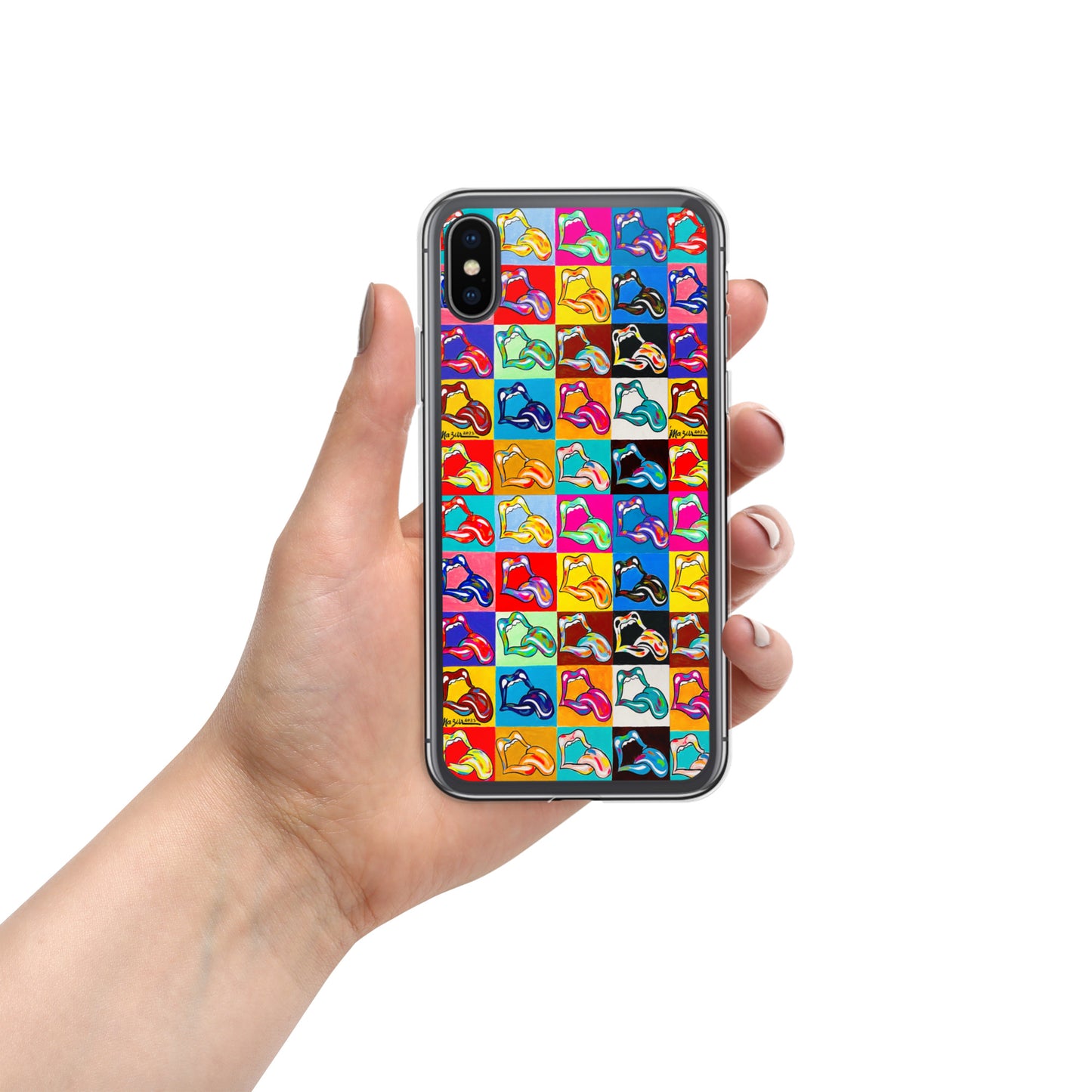 "20 LICKS" Clear Case for iPhone®