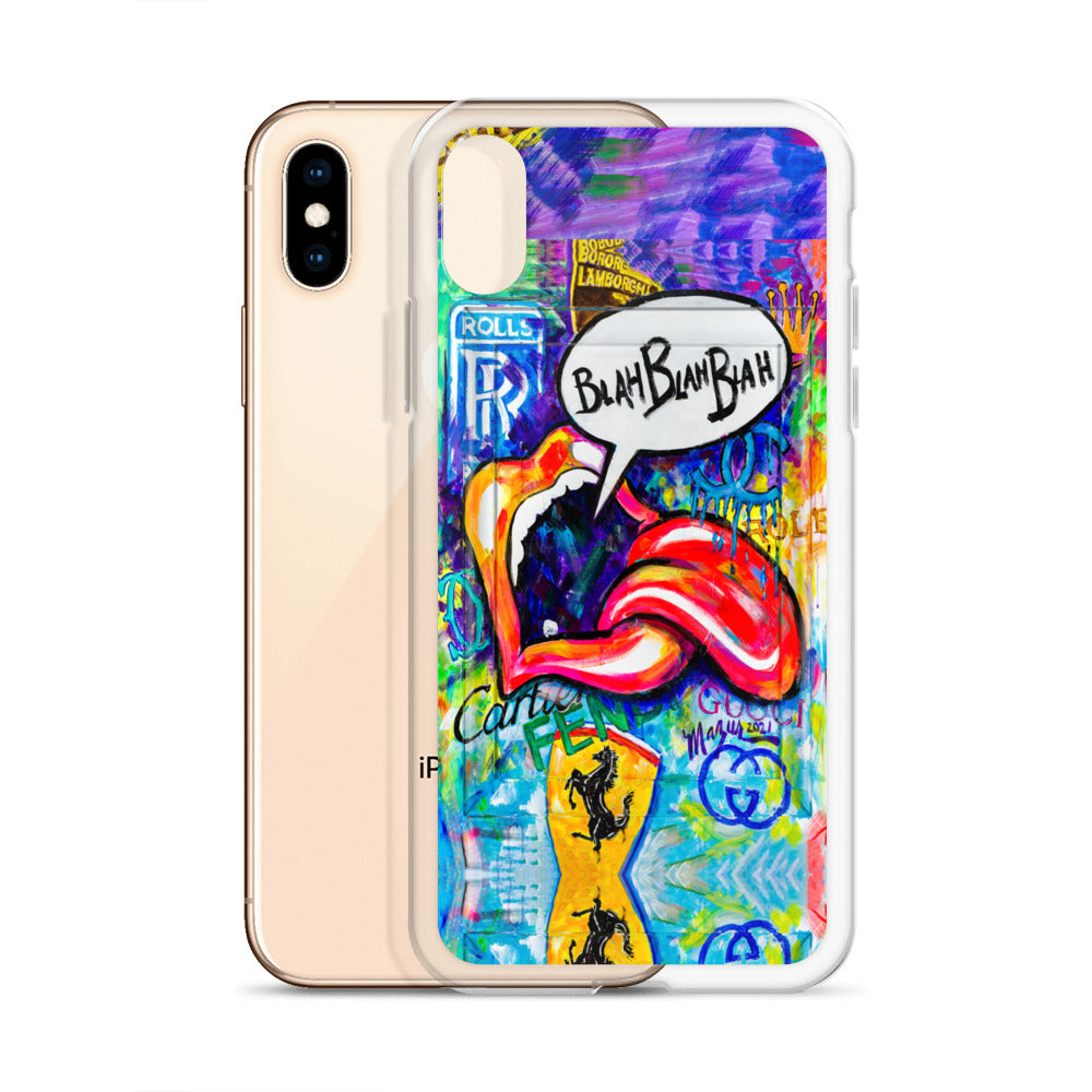 Blah Blah Blah Clear Case for iPhone®