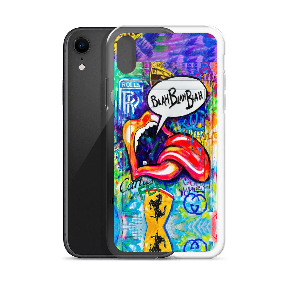 Blah Blah Blah Clear Case for iPhone®