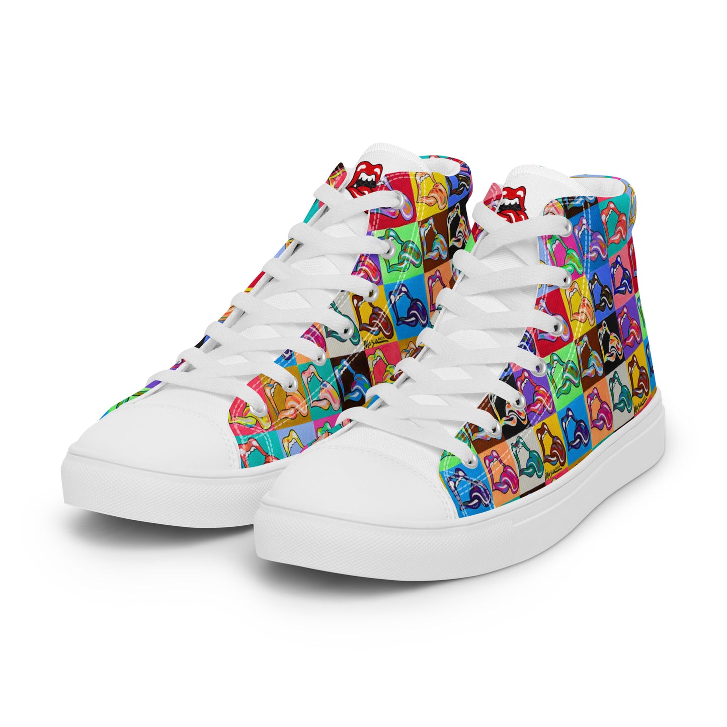 "20 Licks" Men’s High top Canvas Shoes