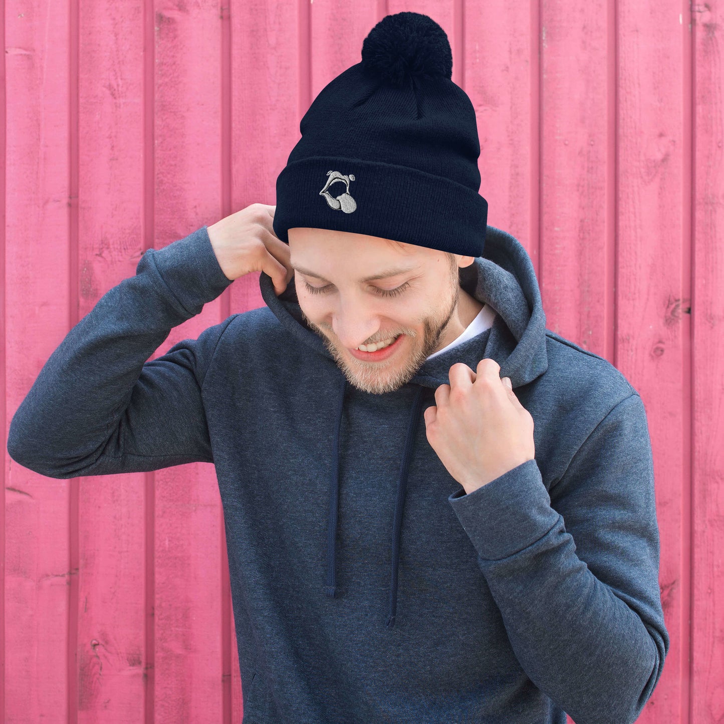 Tumbling Dice M&T Pom-Pom Beanie