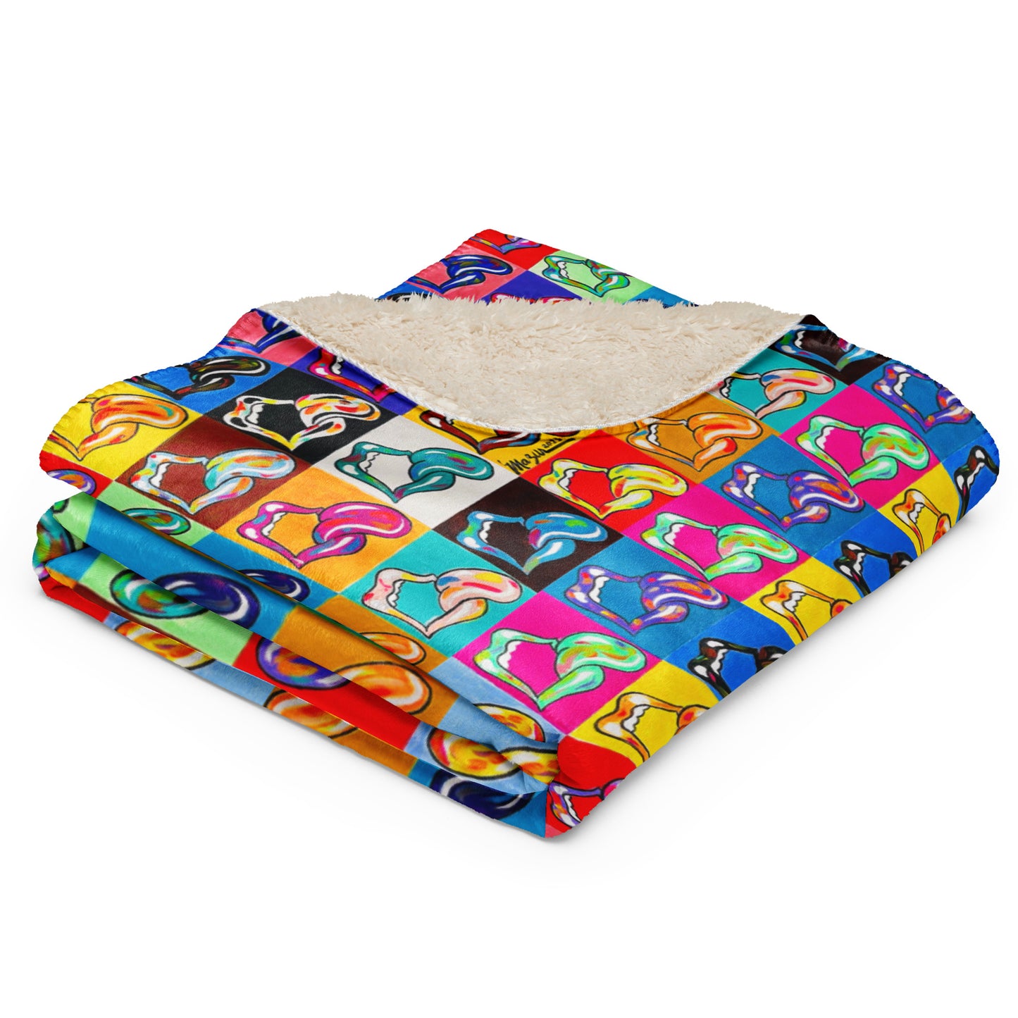 "20 LICKS" Sherpa Blanket