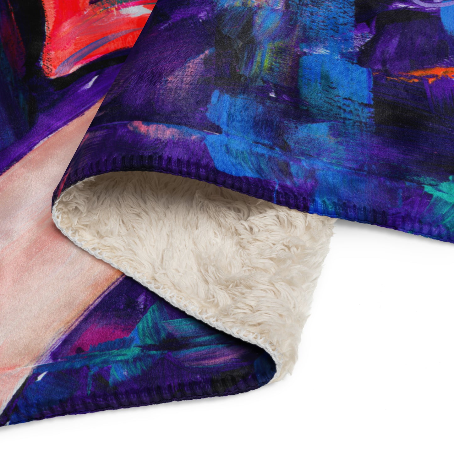 Ice Cream M&T Sherpa Blanket