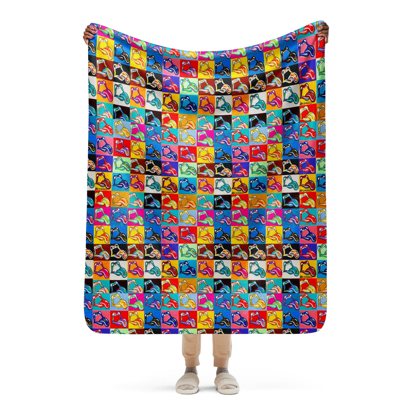 "20 LICKS" Sherpa Blanket