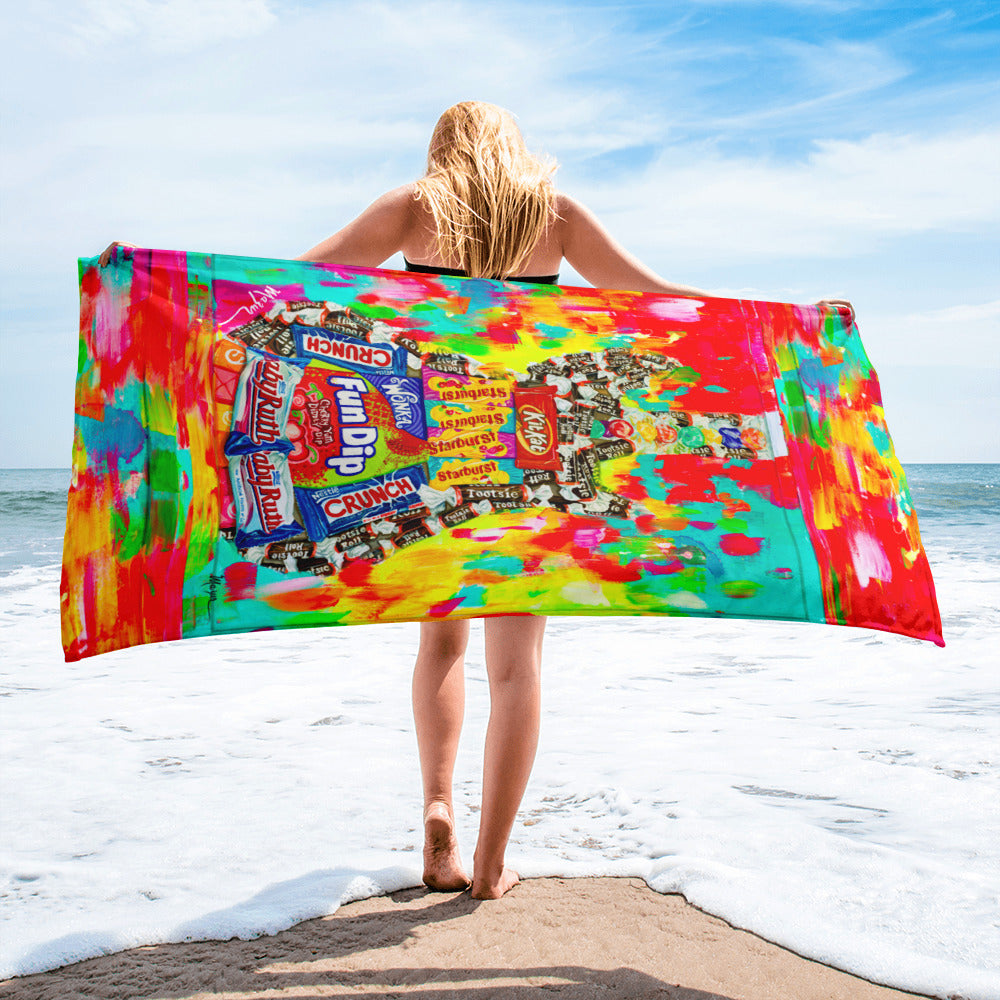 Hot Sweet Guitar Towel