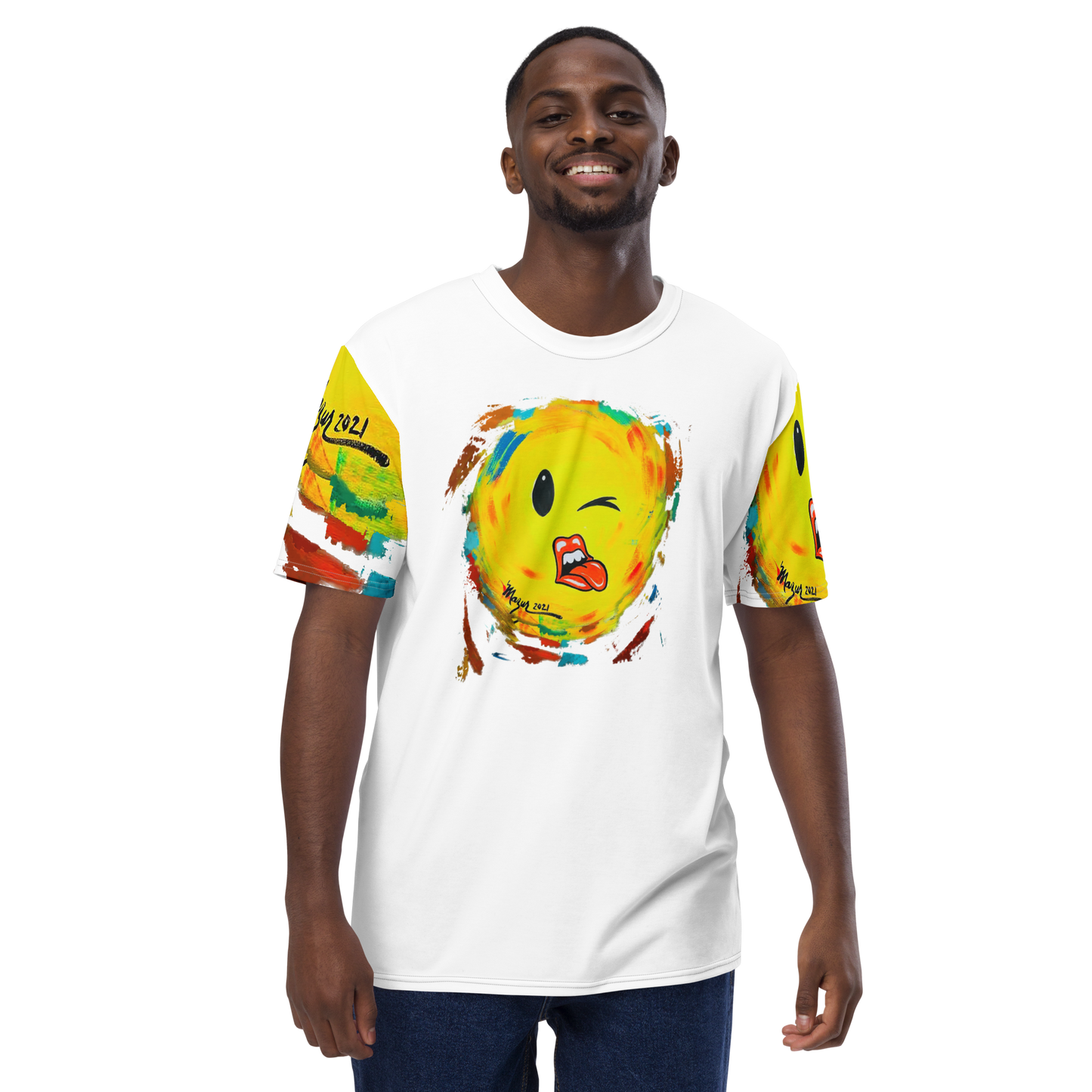 Short Sleeve Sunshine Mouth & Tongue T-Shirt