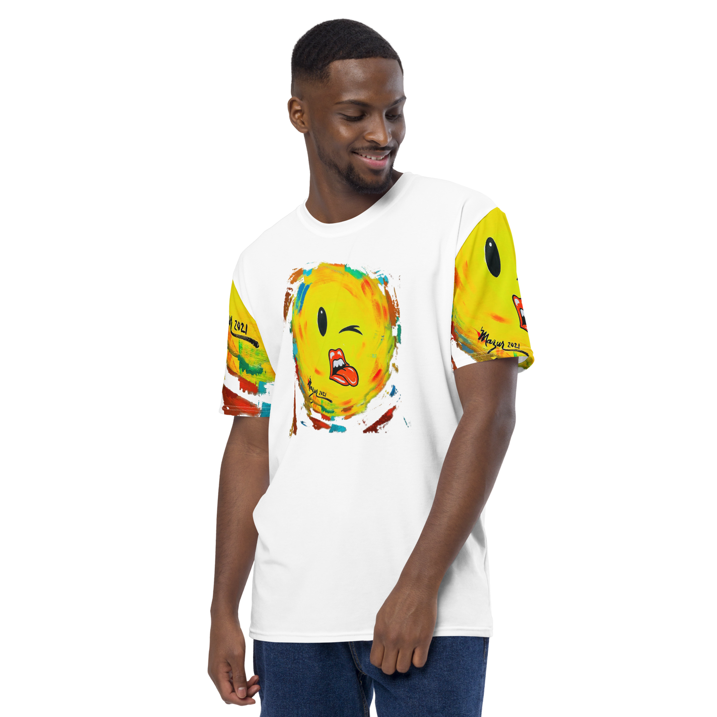 Short Sleeve Sunshine Mouth & Tongue T-Shirt